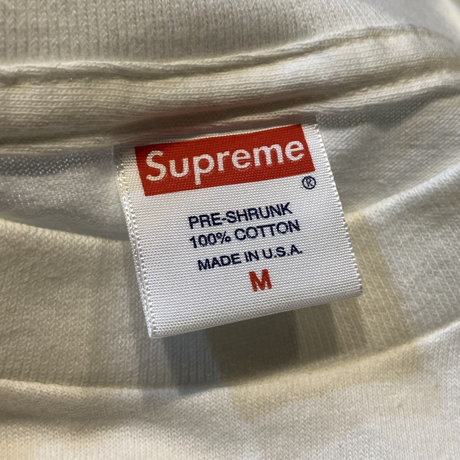Supreme Supreme Vintage T Shirt White No Gods No Masters Box Logo Size US M / EU 48-50 / 2 - 8 Thumbnail