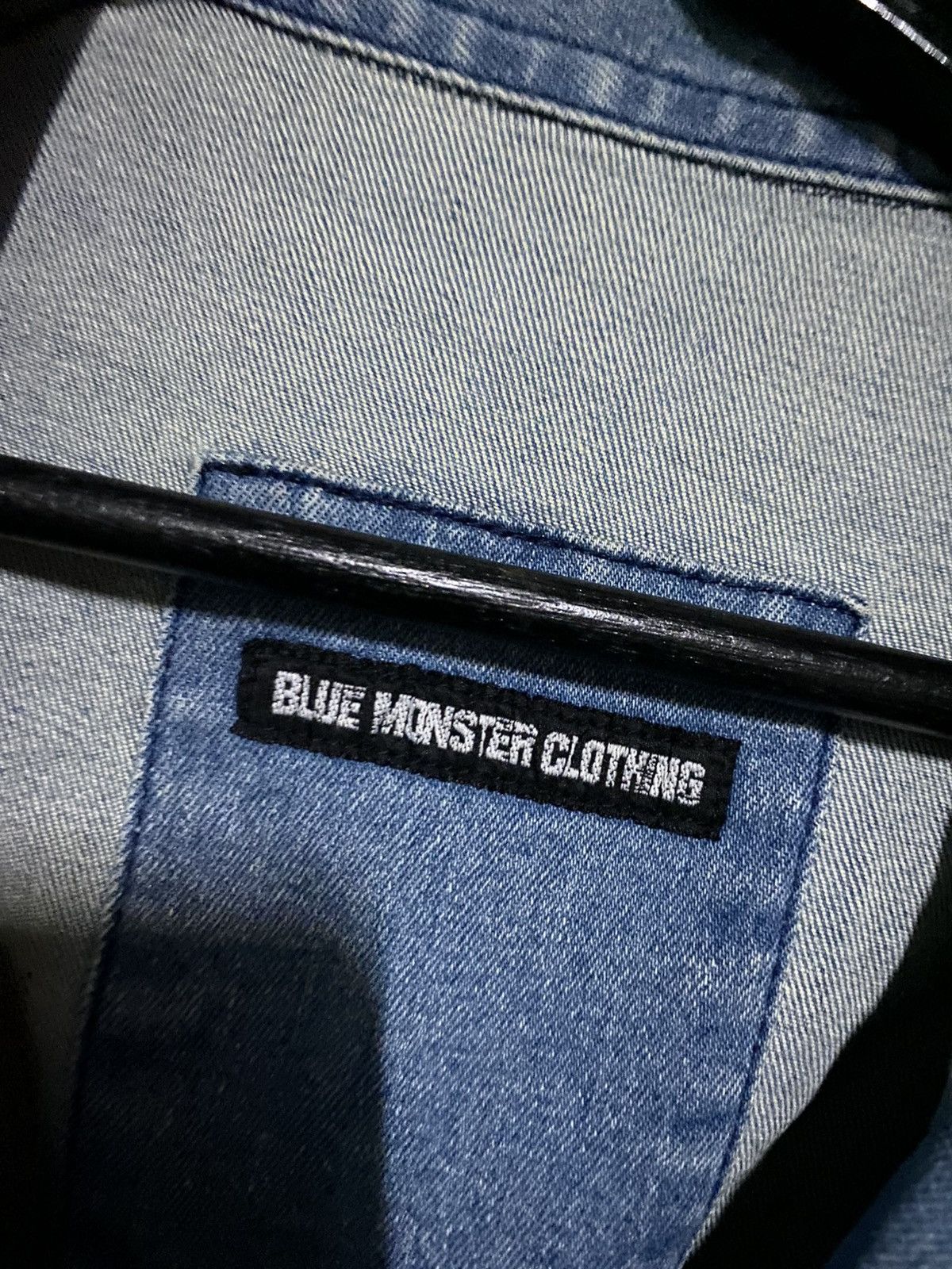 Japanese Brand Blue Monster Clothing BM78 Denim Utility Jacket Size US S / EU 44-46 / 1 - 7 Thumbnail