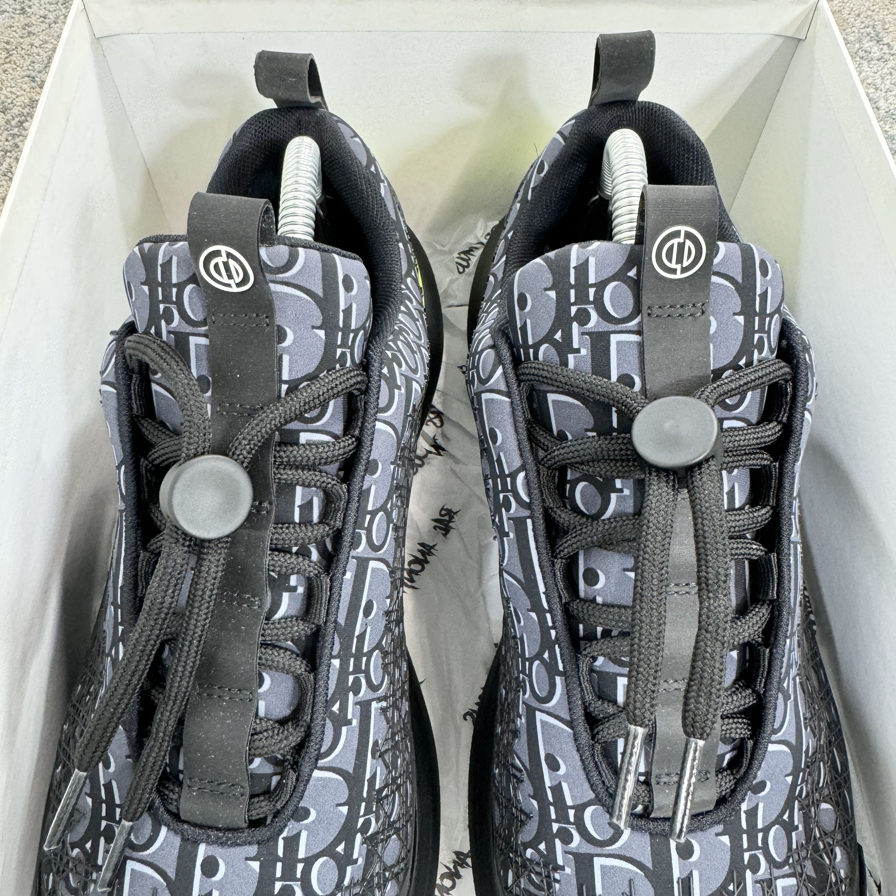 Dior Dior B24 Oblique Technical Fabric Trainers In Black RRP £750 Size US 8.5 / EU 41-42 - 4 Thumbnail
