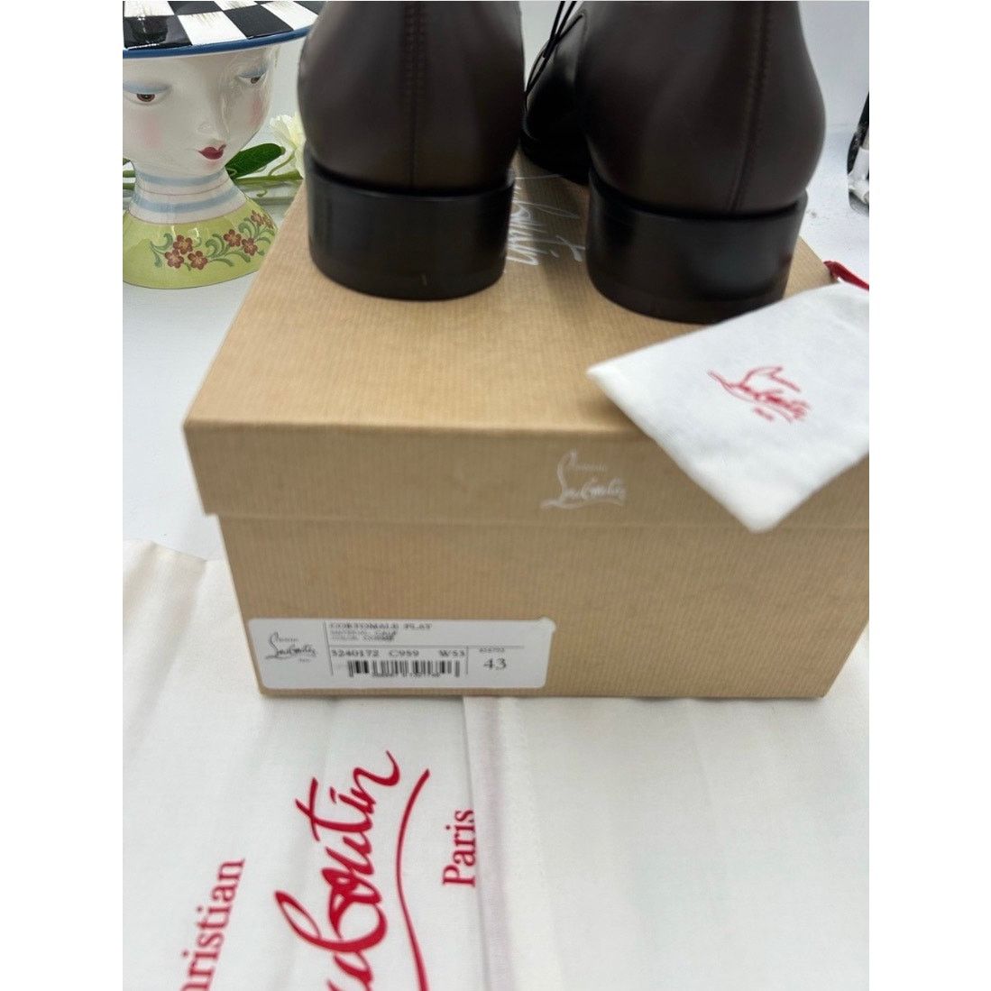 Christian Louboutin Men's Christian Louboutin CORTOMALE lace up Oxford size 43 Size US 10 / EU 43 - 8 Thumbnail