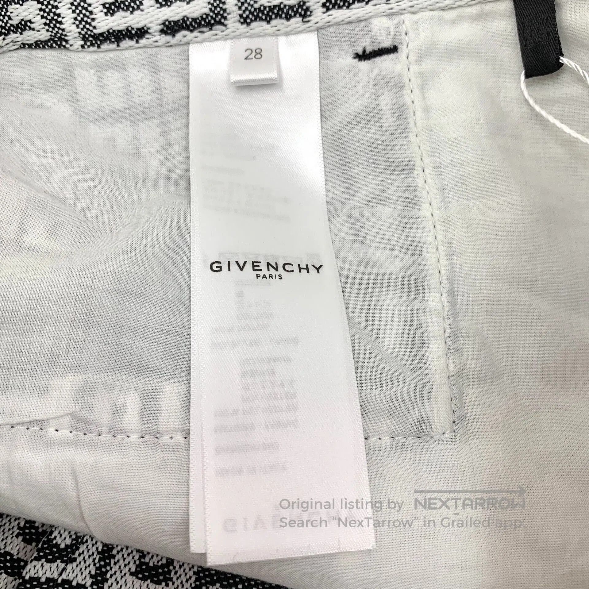 Givenchy Givenchy Logo Print Casual Shorts. Size US 28 / EU 44 - 7 Thumbnail