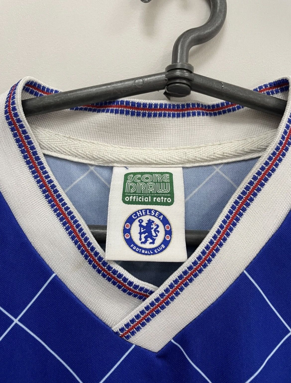 Other Score Draw Chelsea 1988/89 Football Shirt Soccer Jersey Size US M / EU 48-50 / 2 - 6 Thumbnail