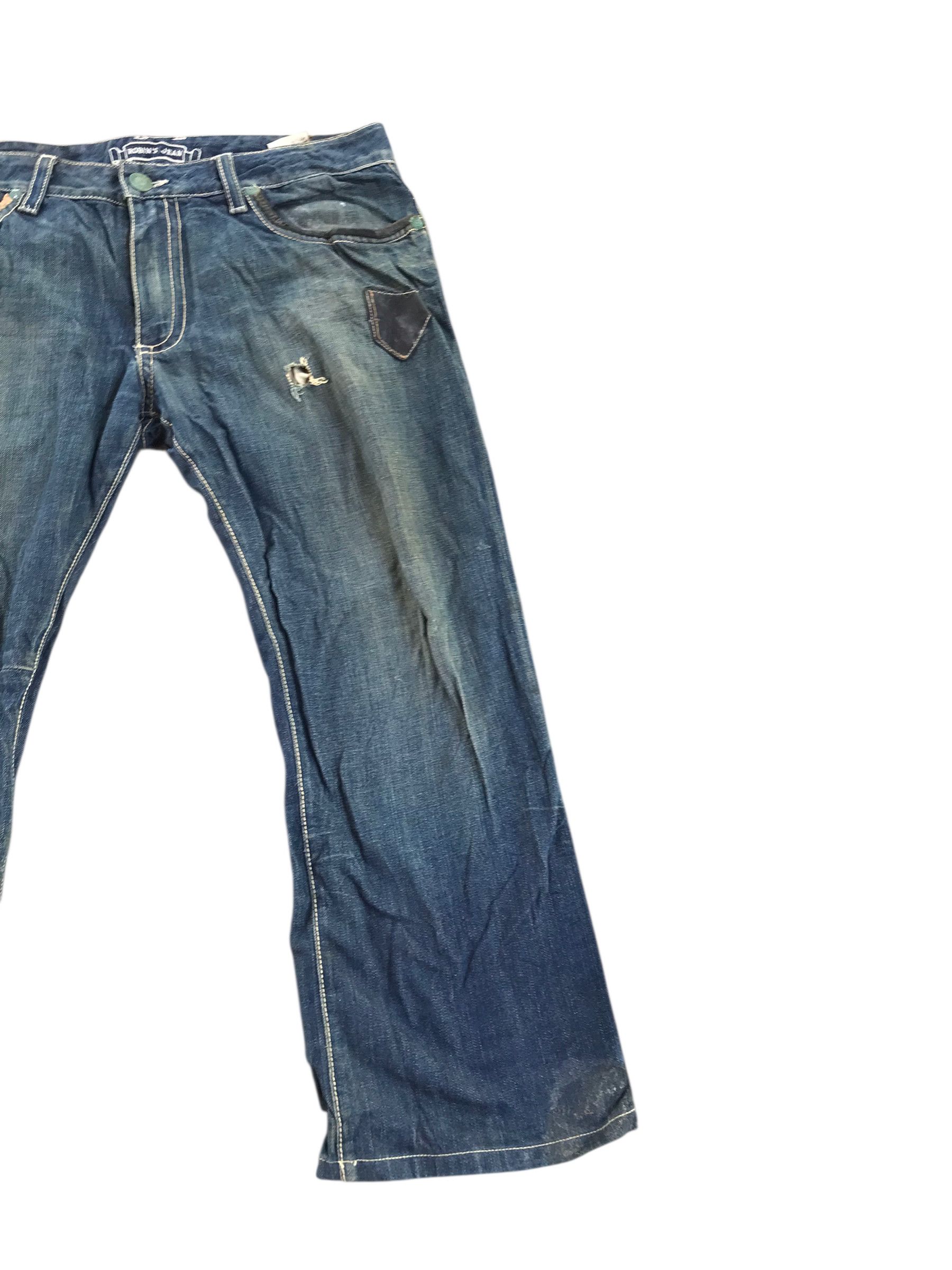 Robins Jeans Rare Robin’s Jean biker denim-34 size -made in usa Size US 36 / EU 52 - 6 Thumbnail
