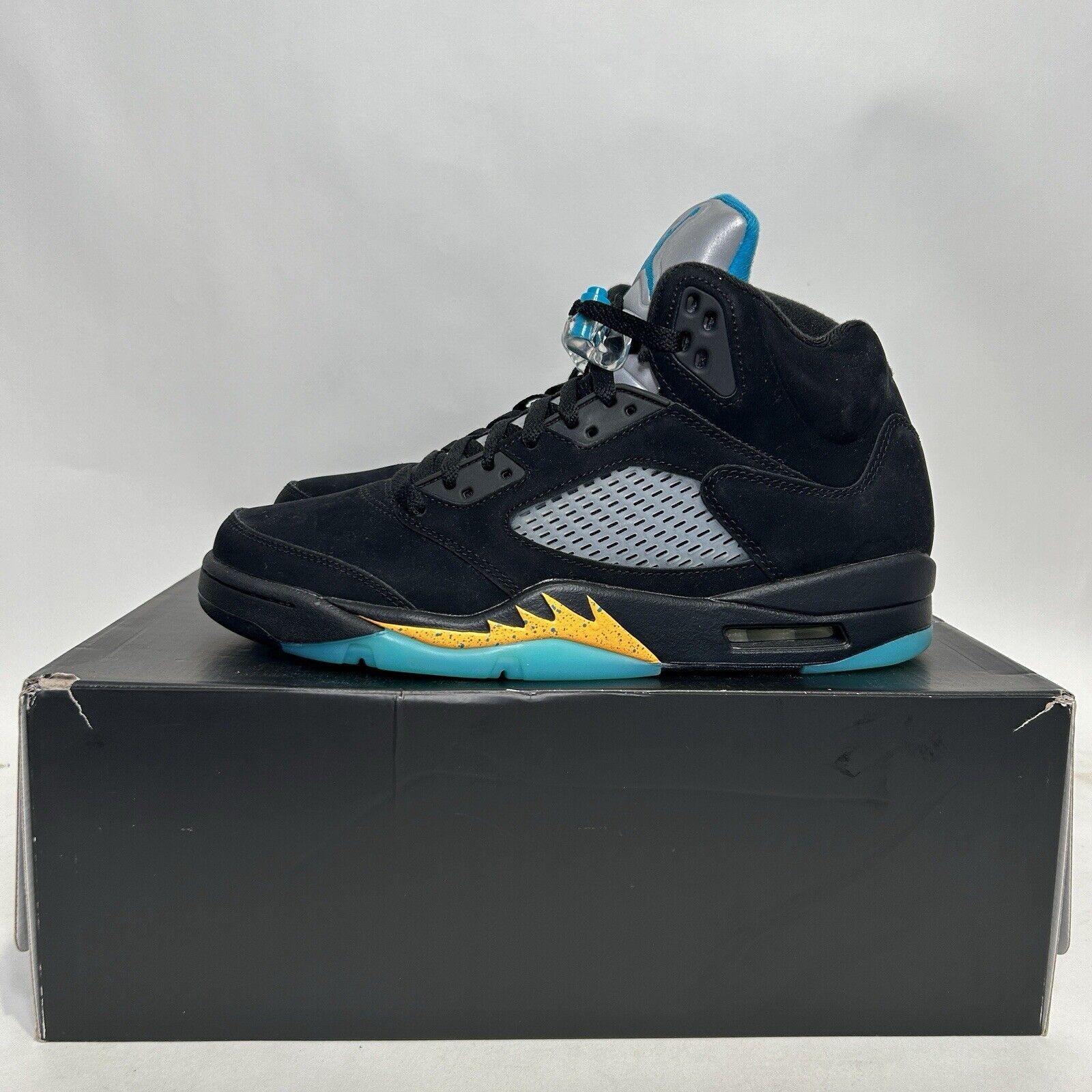 Jordan Brand Nike Air Jordan 5 Retro “Aqua” 2024 Size US 10.5 / EU 43-44 - 6 Thumbnail