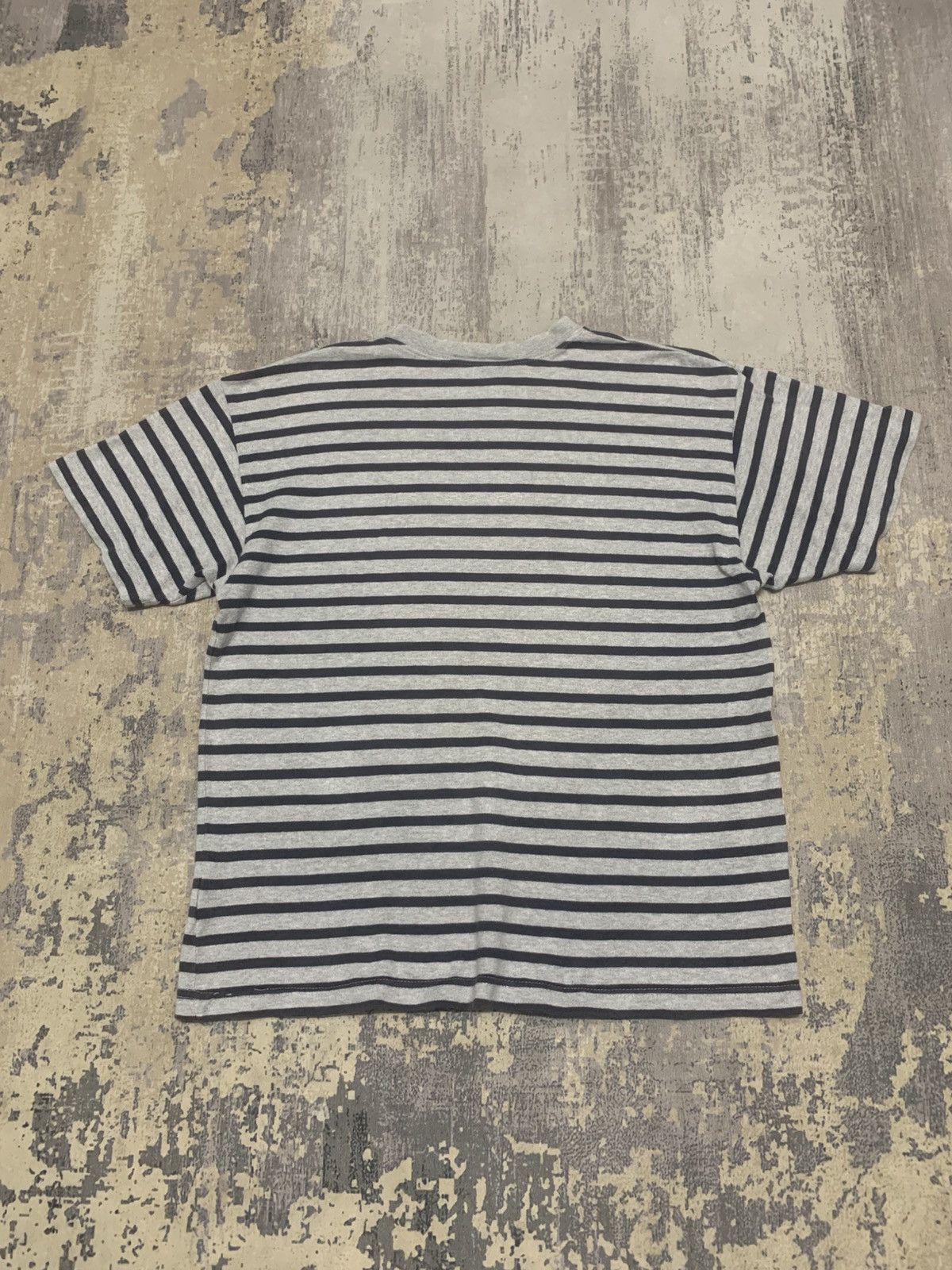 Japanese Brand Vintage 90s B. Hills Stripe Tee Size US M / EU 48-50 / 2 - 4 Thumbnail