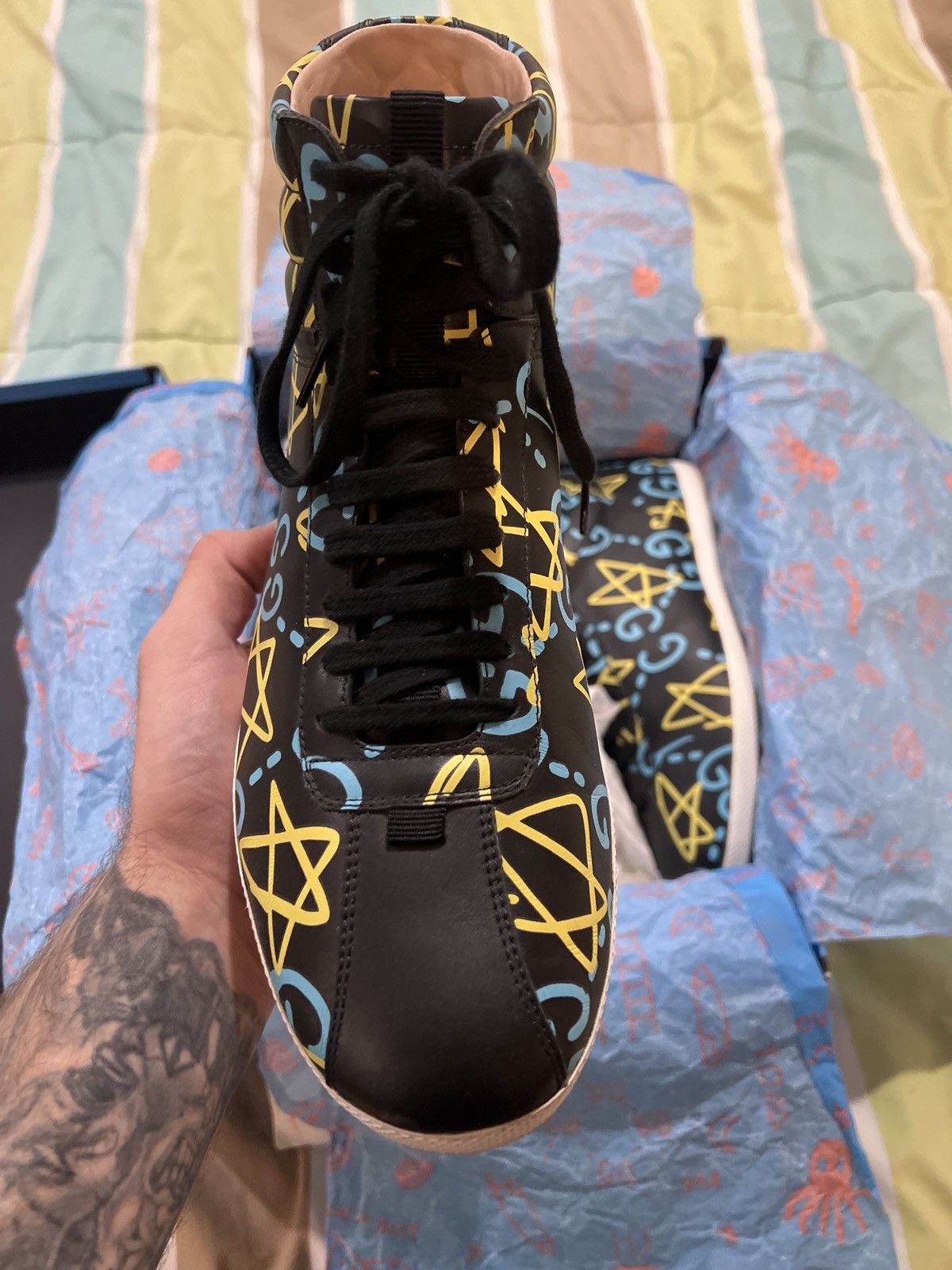 Gucci Gucci Ghost sneakers Size US 9.5 / EU 42-43 - 11 Thumbnail