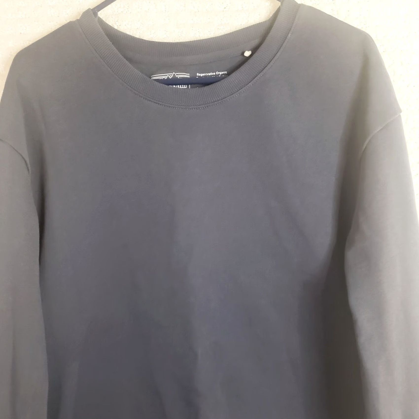 Patagonia Patagonia Sweatshirt Mens Medium Pullover Crew Neck Blue 100% Organic Cotton Outdoor Comfort Size US M / EU 48-50 / 2 - 2 Thumbnail