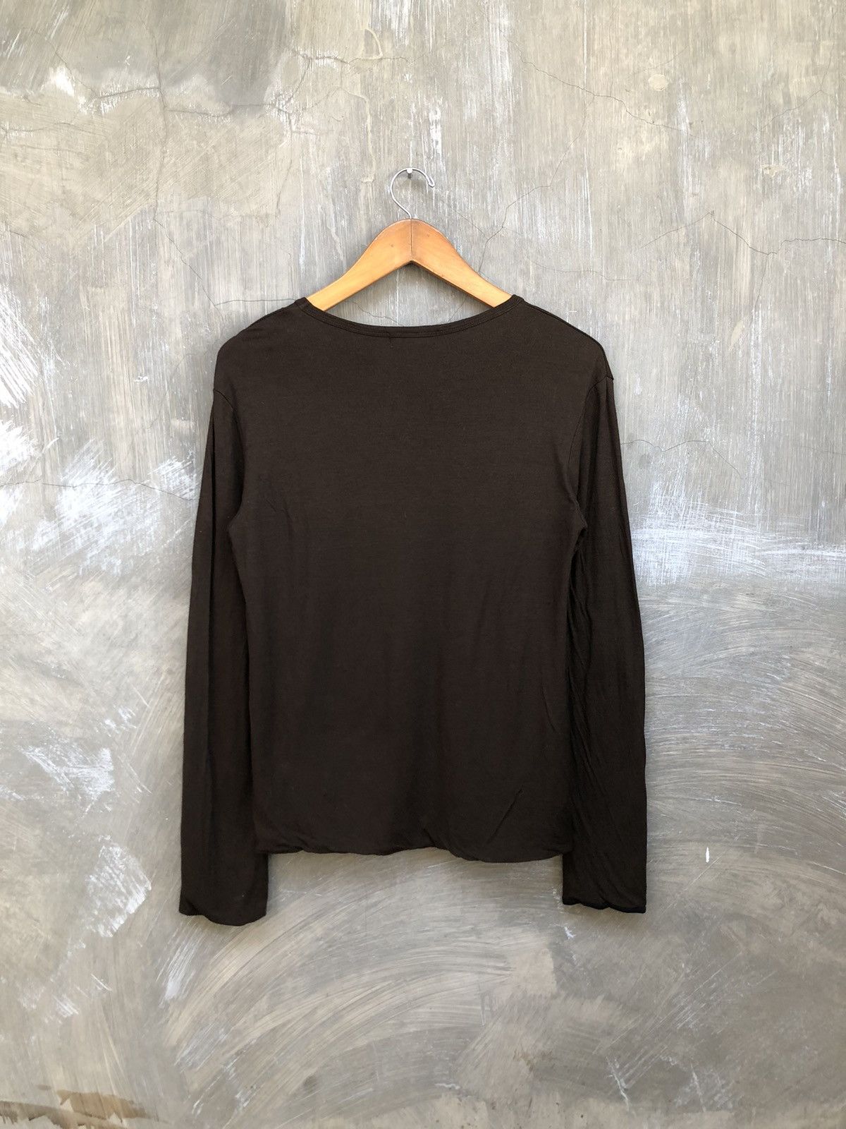 Yohji Yamamoto Yohji Yamamoto Y’s Longsleeve T-shirt Size US M / EU 48-50 / 2 - 7 Thumbnail