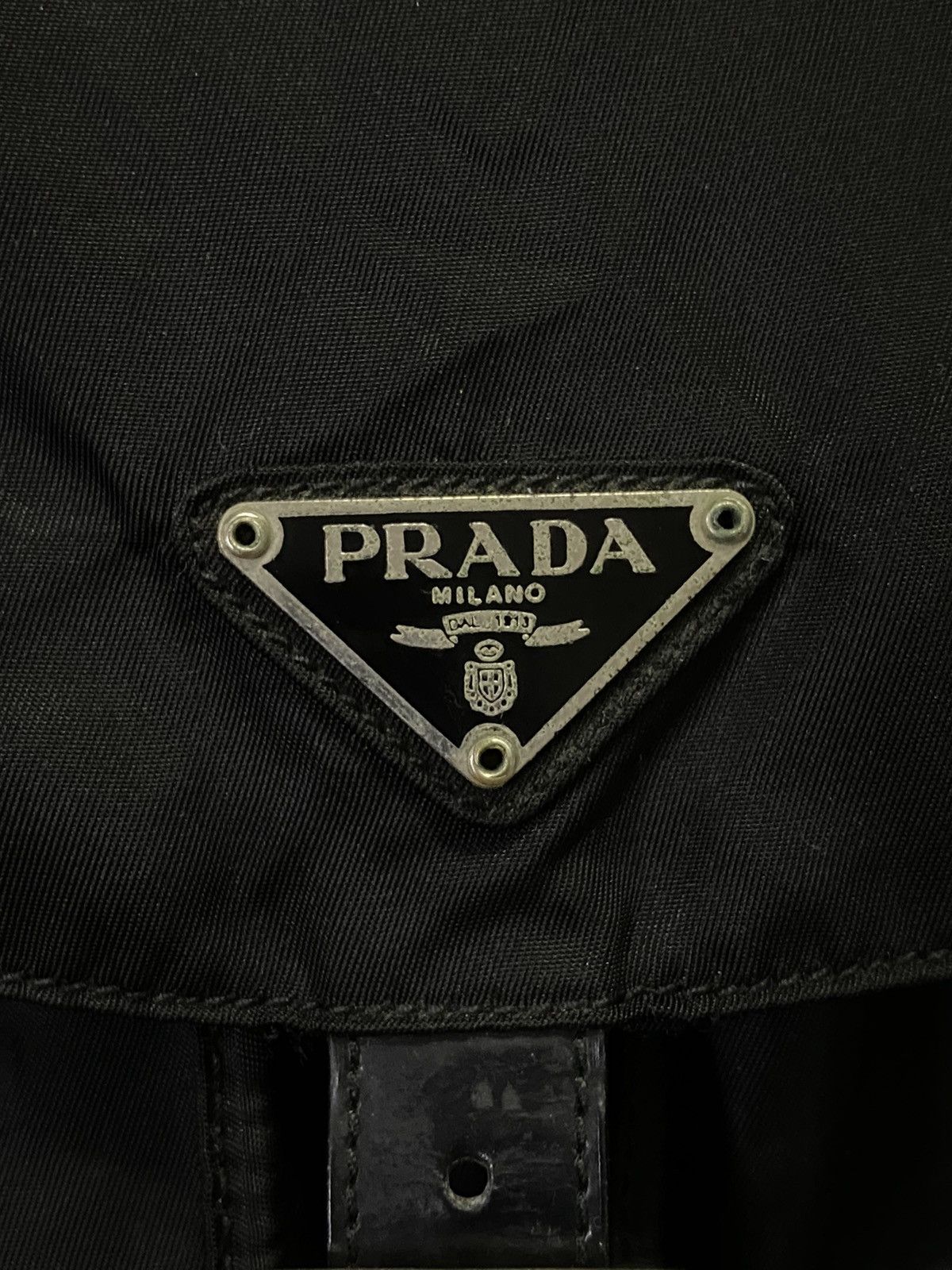 Prada Vintage Prada Tessuto Nylon Mini BackPacks Size ONE SIZE - 12 Thumbnail