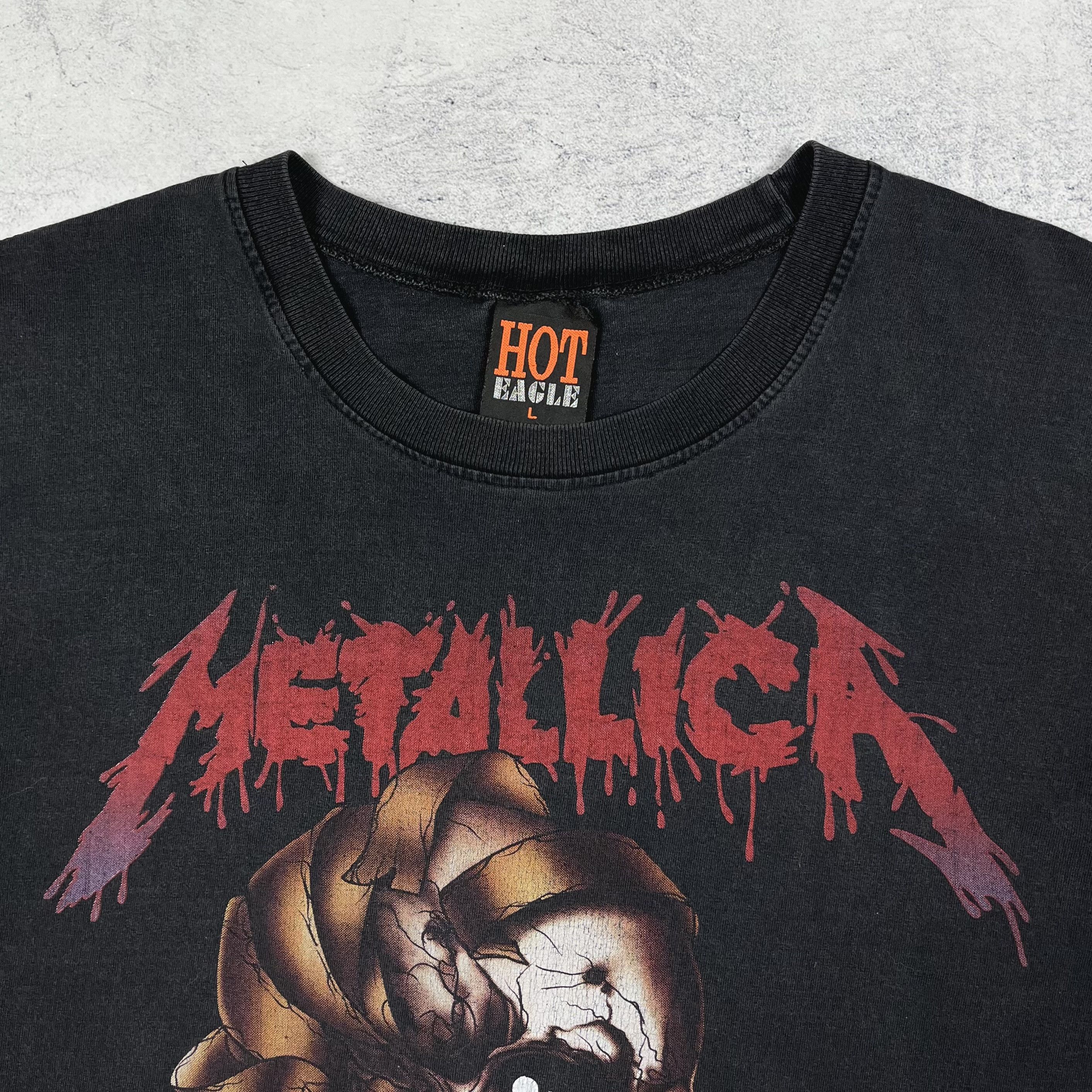 Band Tees Vintage Metallica Heart Explosive Rock Band T Shirt 90’s Size US L / EU 52-54 / 3 - 7 Thumbnail