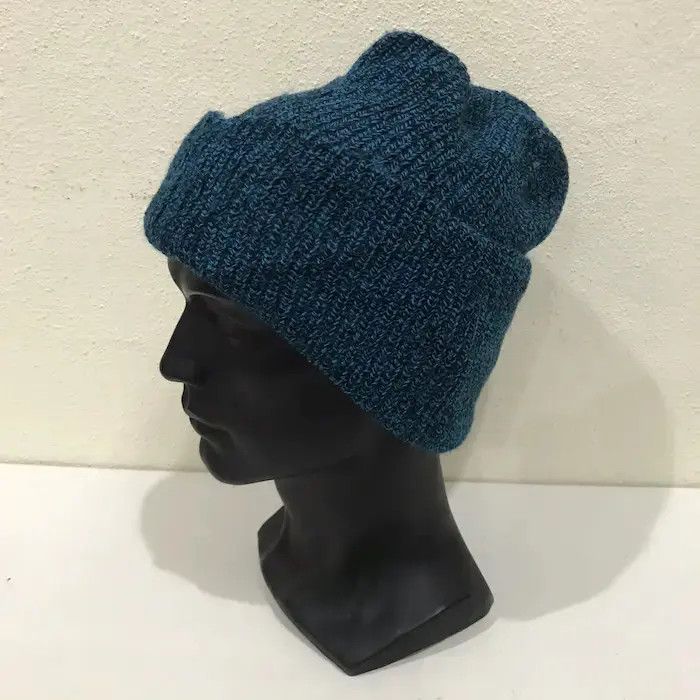 Japanese Brand × Vintage Japanese Brand Plain Beanie Hat Size ONE SIZE - 2 Thumbnail
