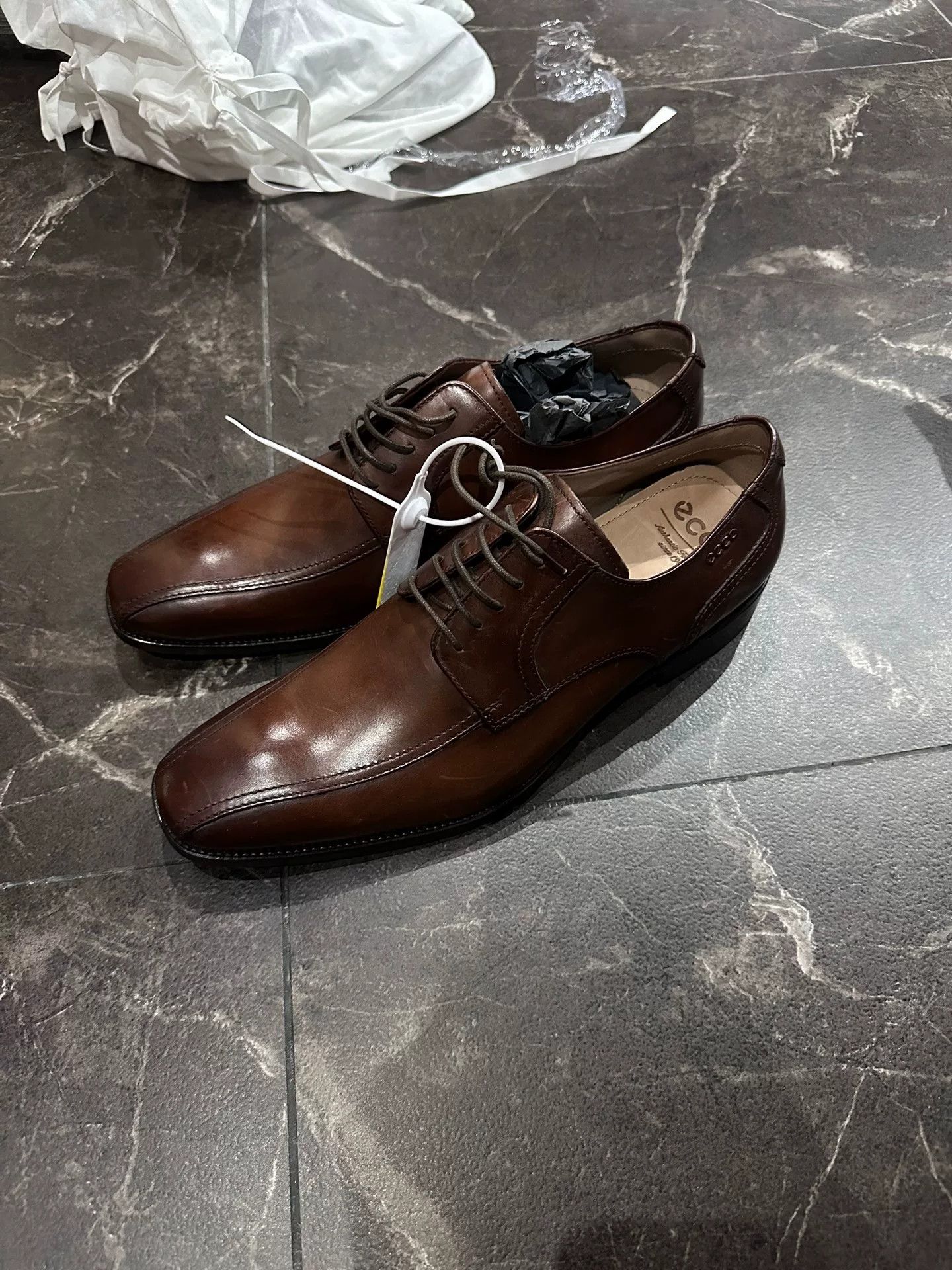 Ecco Ecco Business Formal Leather Shoes Size US 9 / EU 42 - 1 Thumbnail
