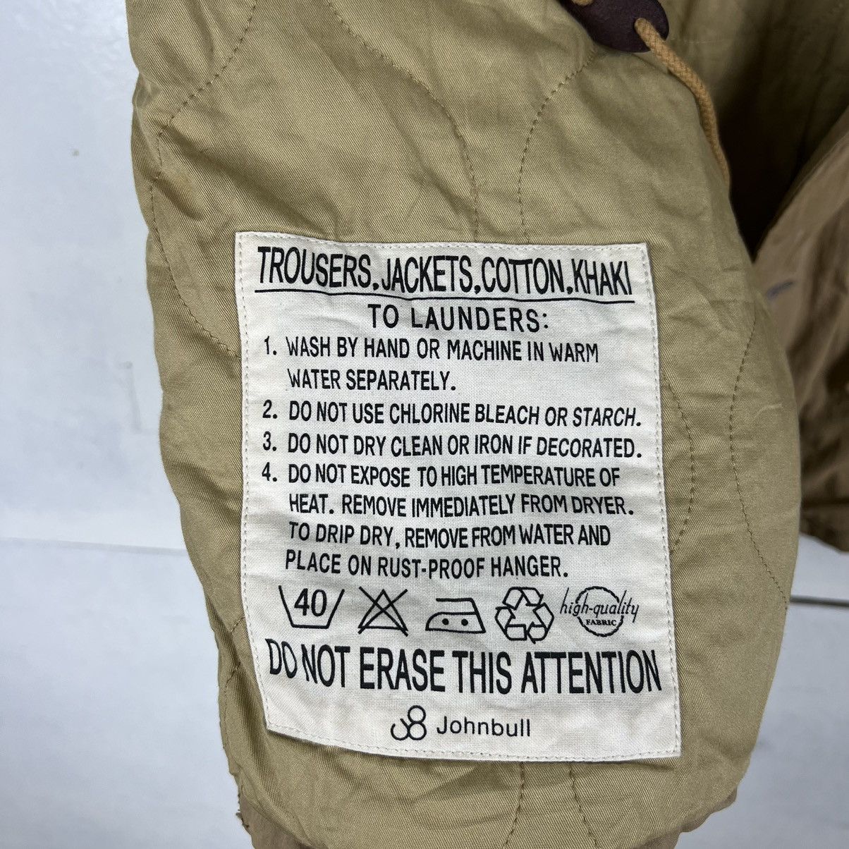 Johnbull 🔥 JOHN BULL FUR TRIM BOMBER JACKET Size US S / EU 44-46 / 1 - 14 Thumbnail