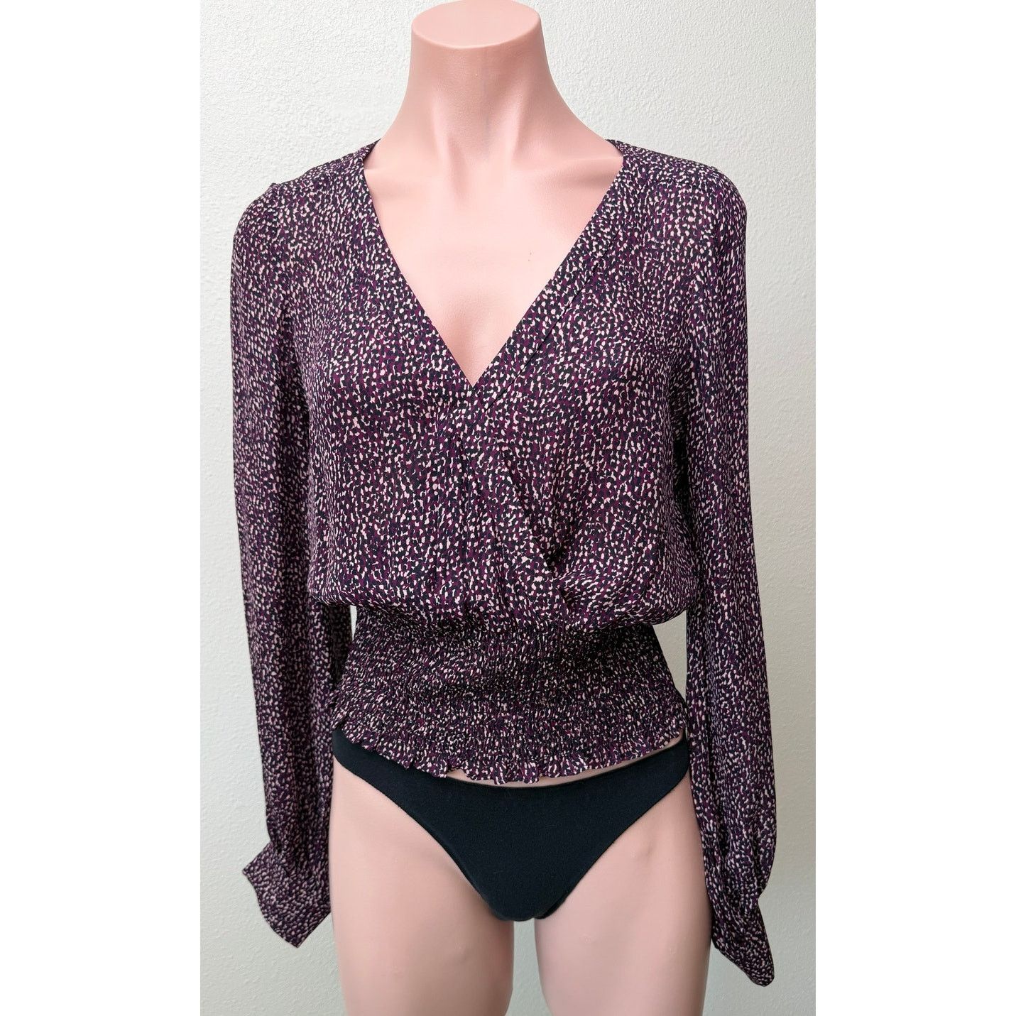 Parker Parker Matilda Funfetti Silk Blouse Women XS Purple Size XS / US 0-2 / IT 36-38 - 1 Thumbnail