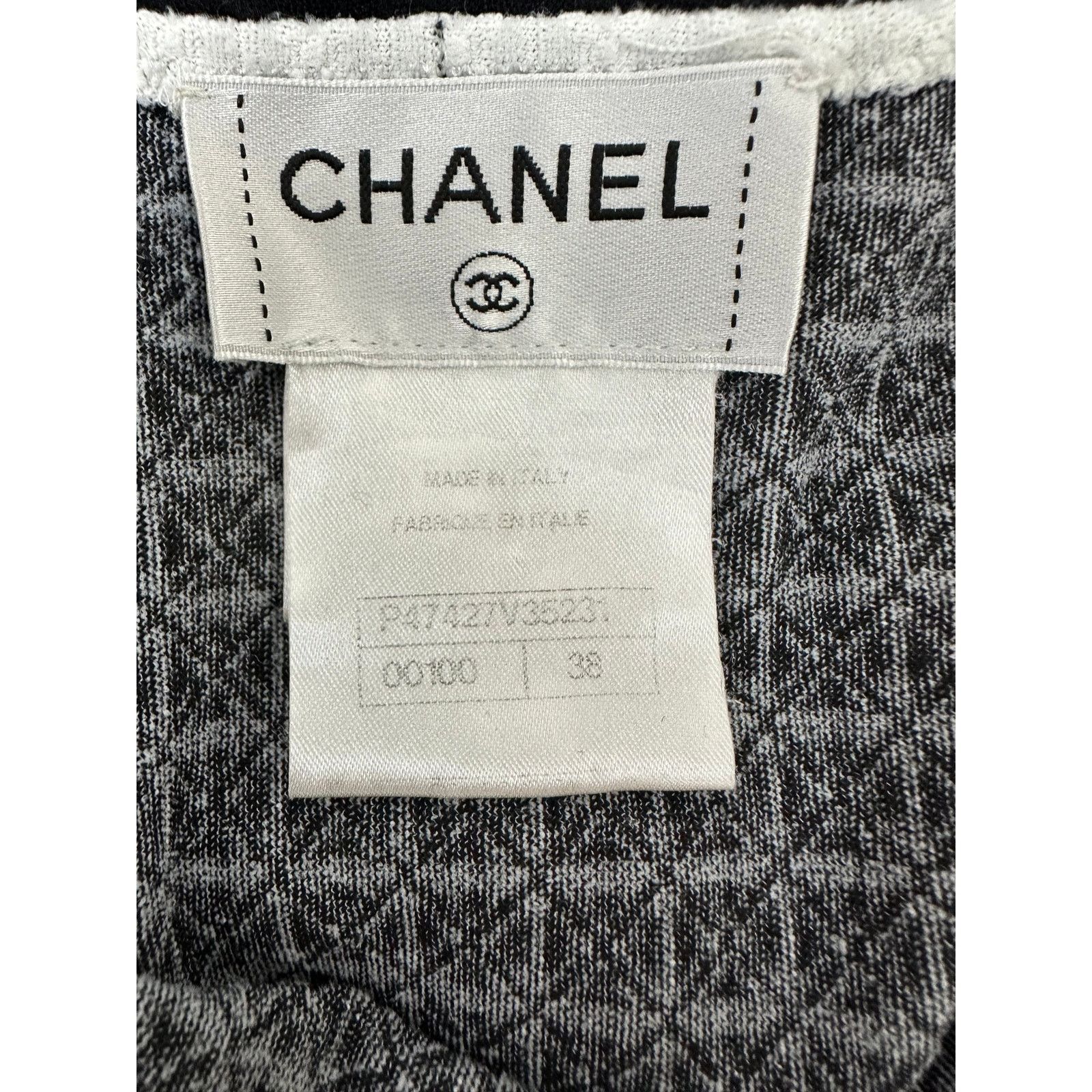Chanel Chanel White Neckline Embellishment Swimsuit Sz.38 Size ONE SIZE - 5 Thumbnail