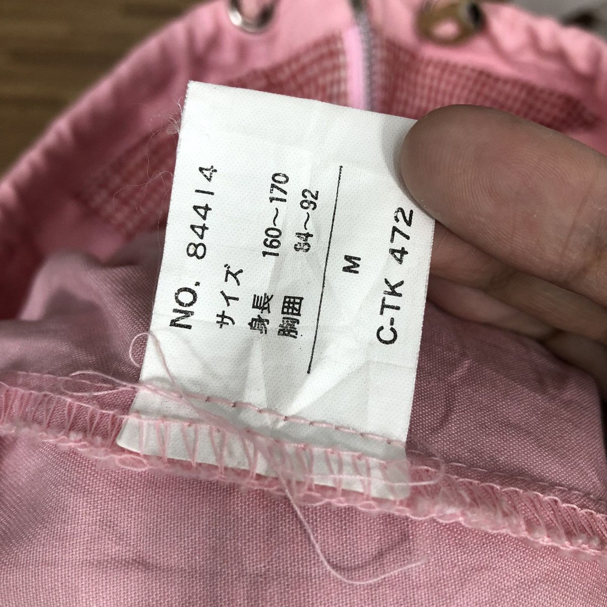 Japanese Brand × Vintage Vintage GEMBONY Super Edition Jacket Pink Colour Woman Size M / US 6-8 / IT 42-44 - 7 Thumbnail