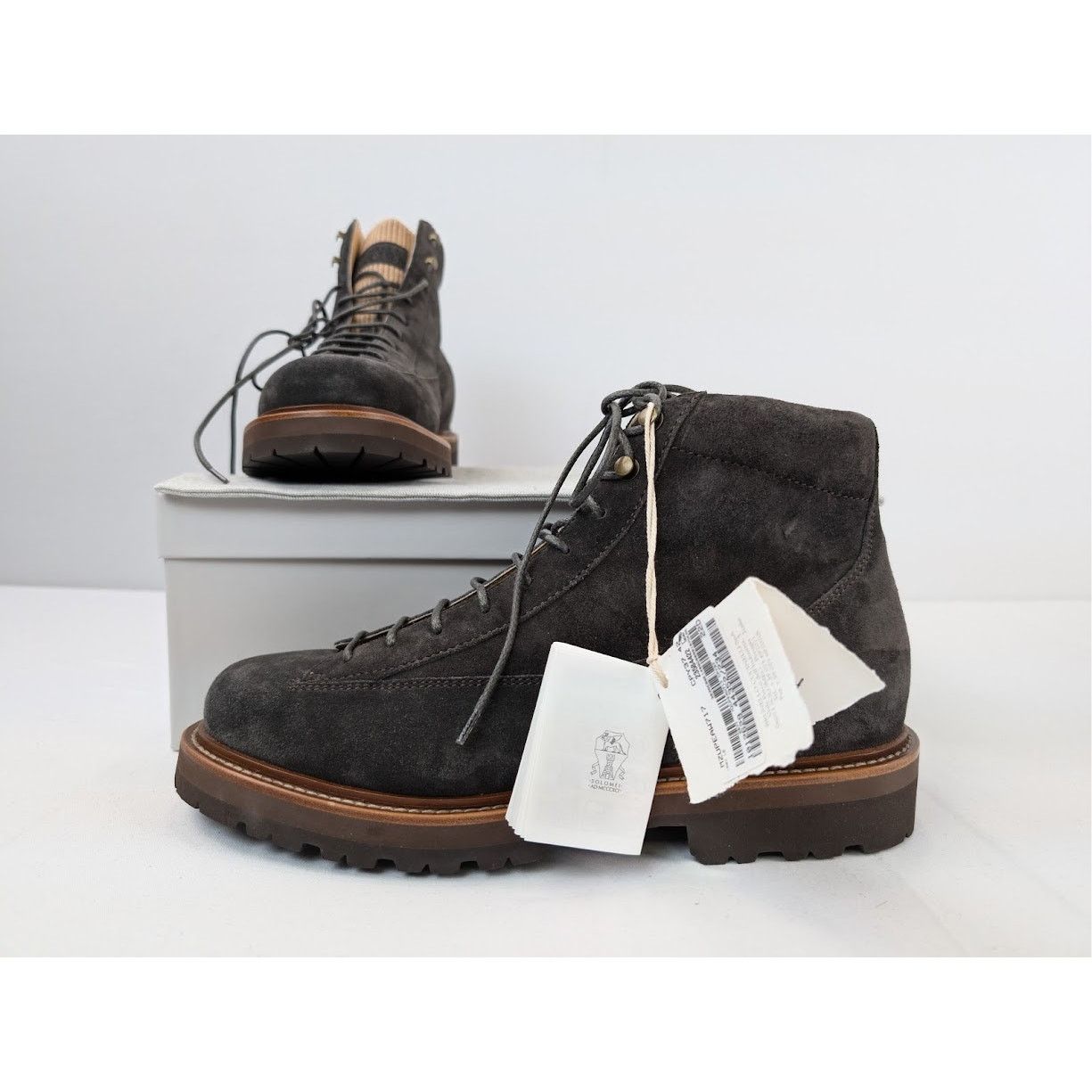 Brunello Cucinelli o1rshd1 Ankle Boots in Gray Size US 9 / EU 42 - 18 Thumbnail