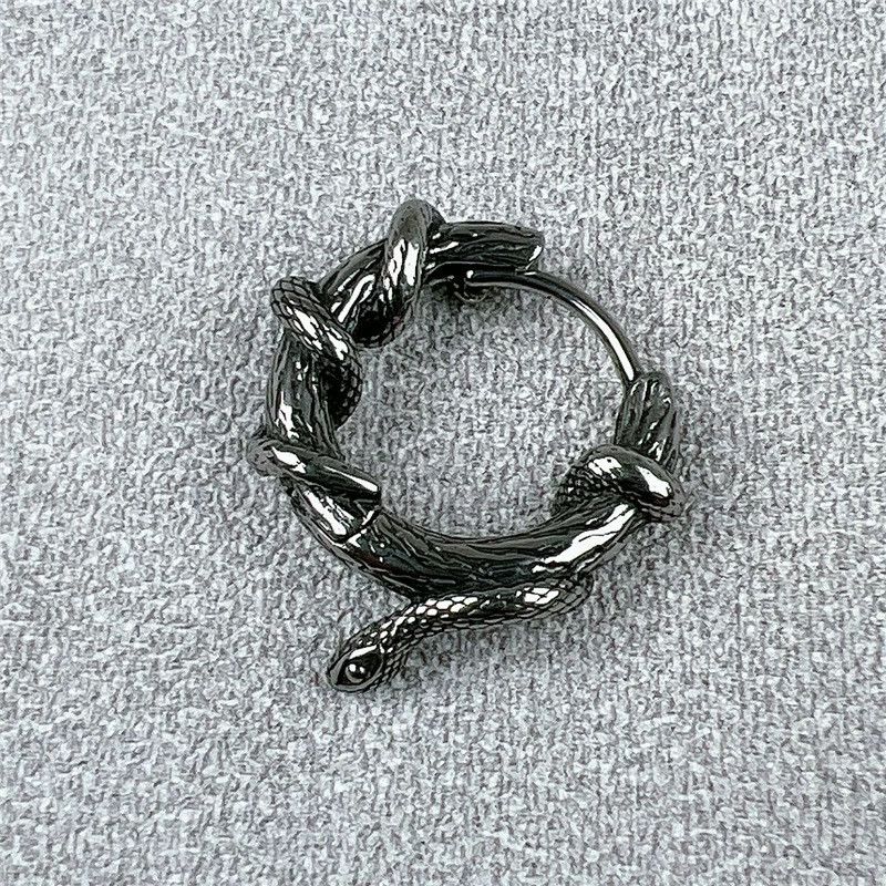 Jewelry Vibe Earrings One Pairs Chrome Jewelry Size ONE SIZE - 4 Thumbnail