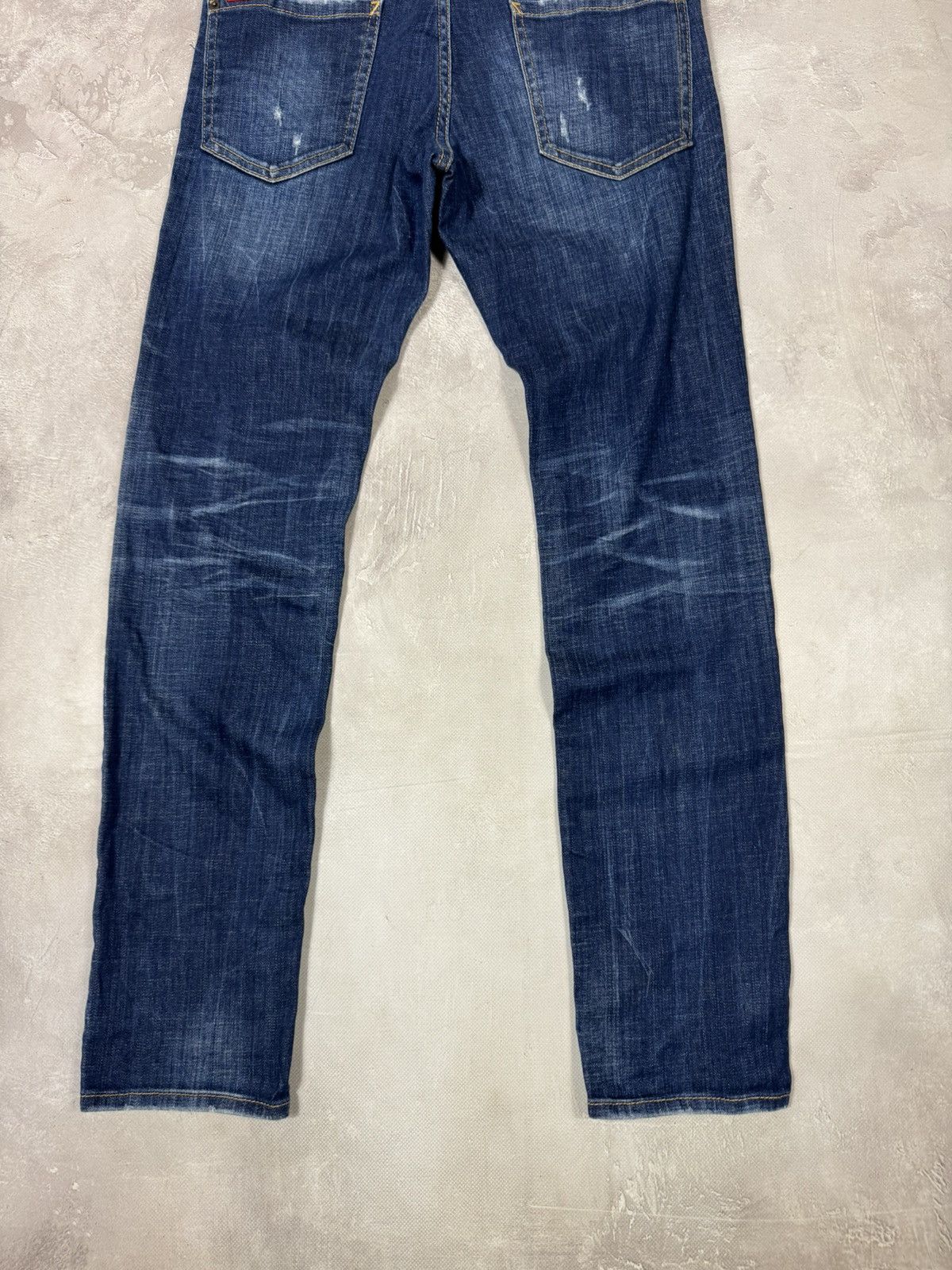Dsquared2 Dsquared2 Distressed Style Men's Skini Jeans Size US 31 - 6 Thumbnail