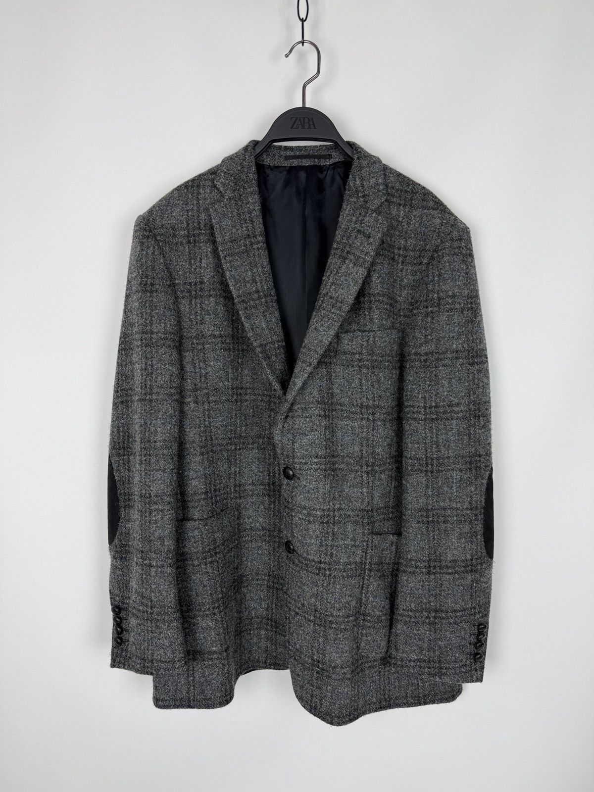 Harris Tweed Yves Gerard Harris Tweed Wool Check 2 Button Blazer Jacket Size US L / EU 52-54 / 3 - 3 Thumbnail