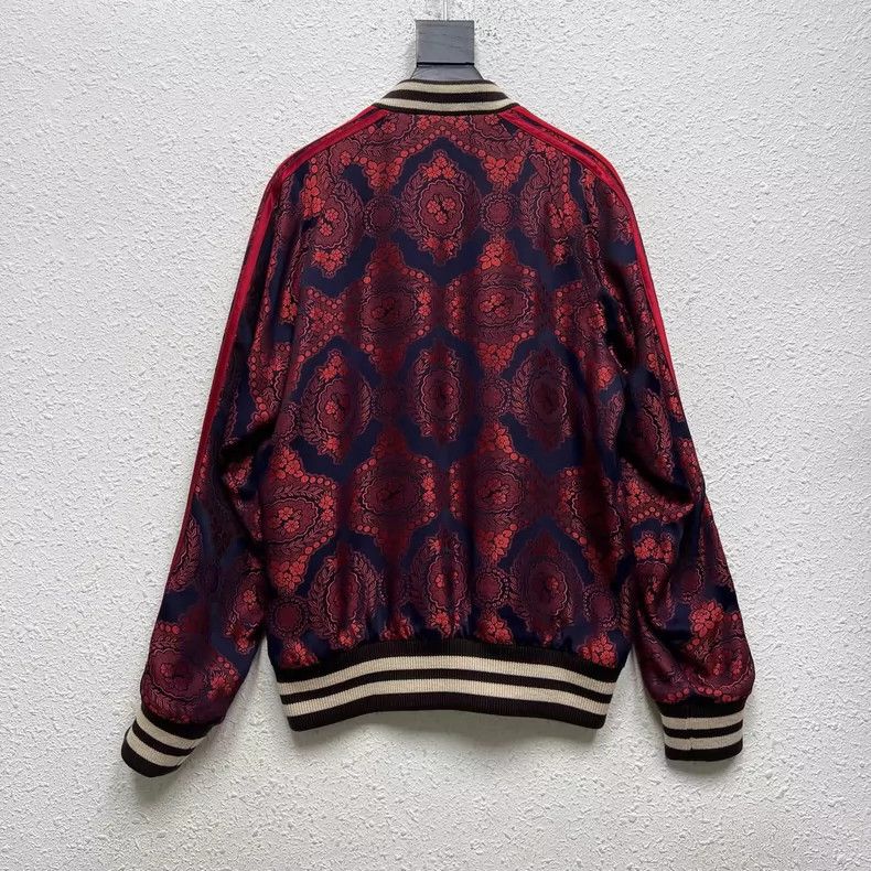 Gucci Gucci Baroque floral embroidery silk baseball jacket Size US S / EU 44-46 / 1 - 2 Thumbnail