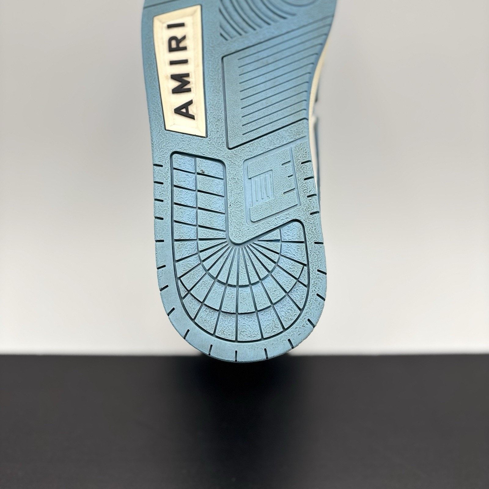 Amiri Amiri Skel High Top ' Powder Blue White ' | GOOD CONDITION! Size US 13 / EU 46 - 9 Thumbnail