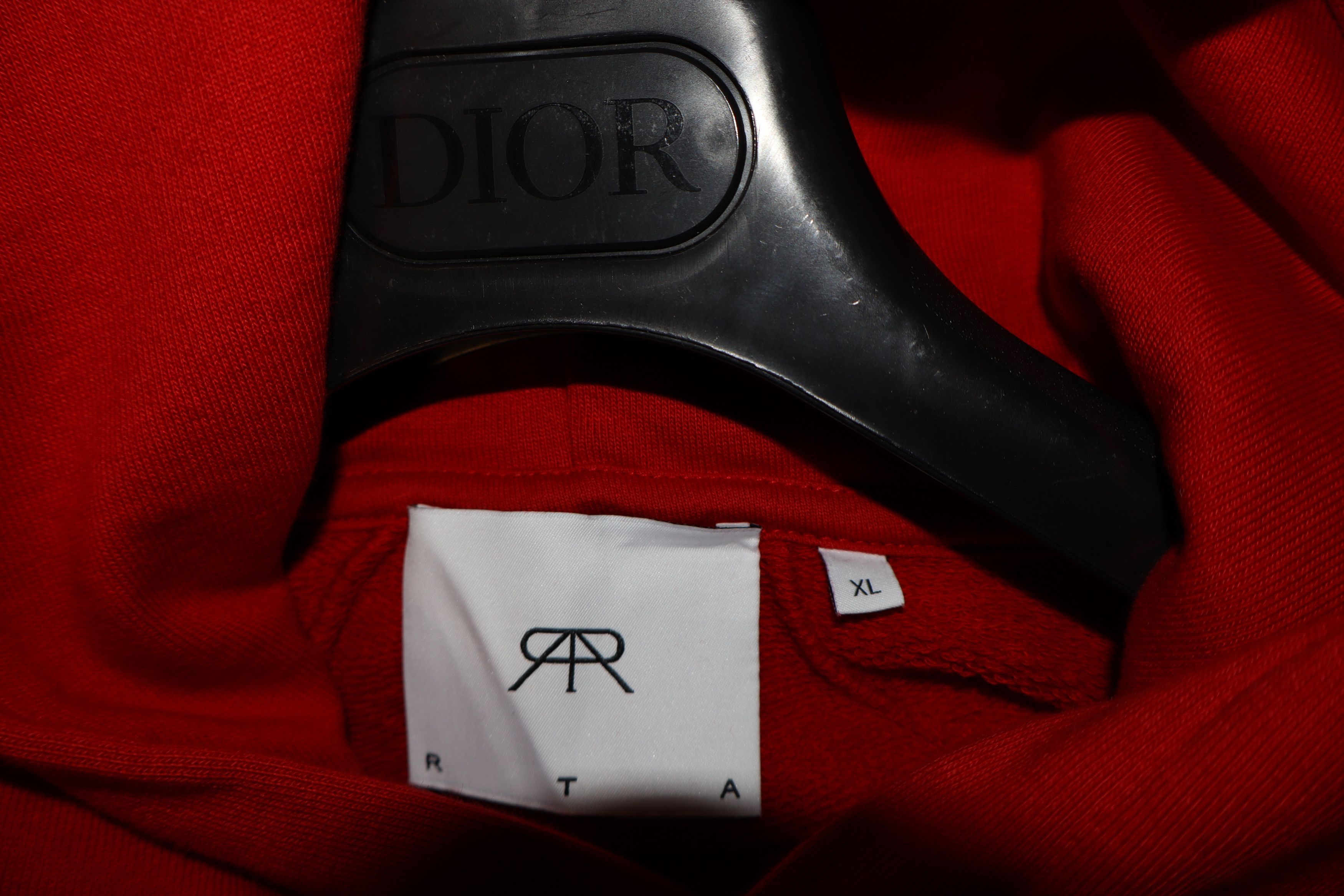 Rta 3d logo print hoodie Size US XL / EU 56 / 4 - 8 Thumbnail