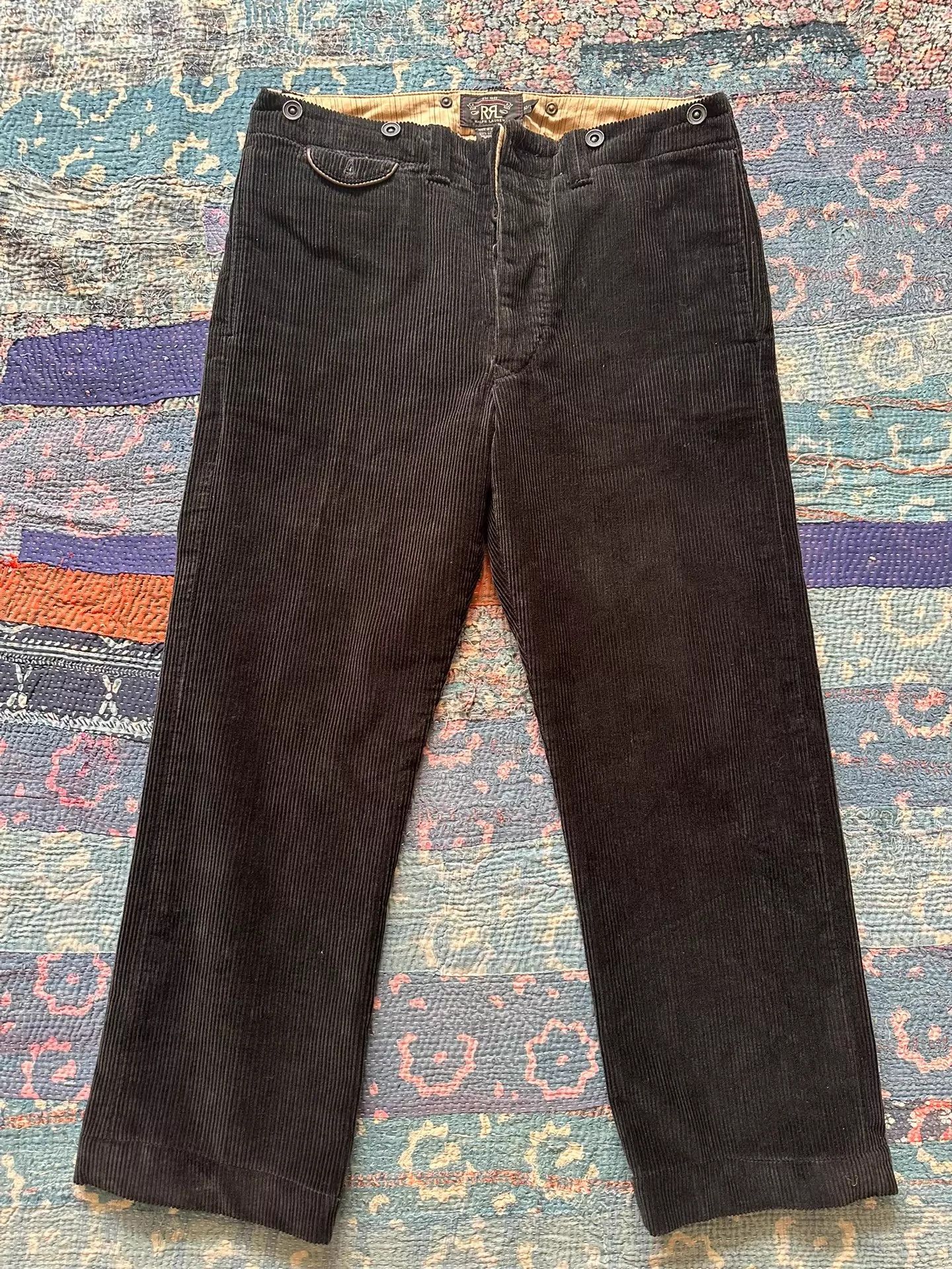 RRL Ralph Lauren RRL Corduroy Chino Pants 32 Waist 92L Size US 32 / EU 48 - 1 Thumbnail