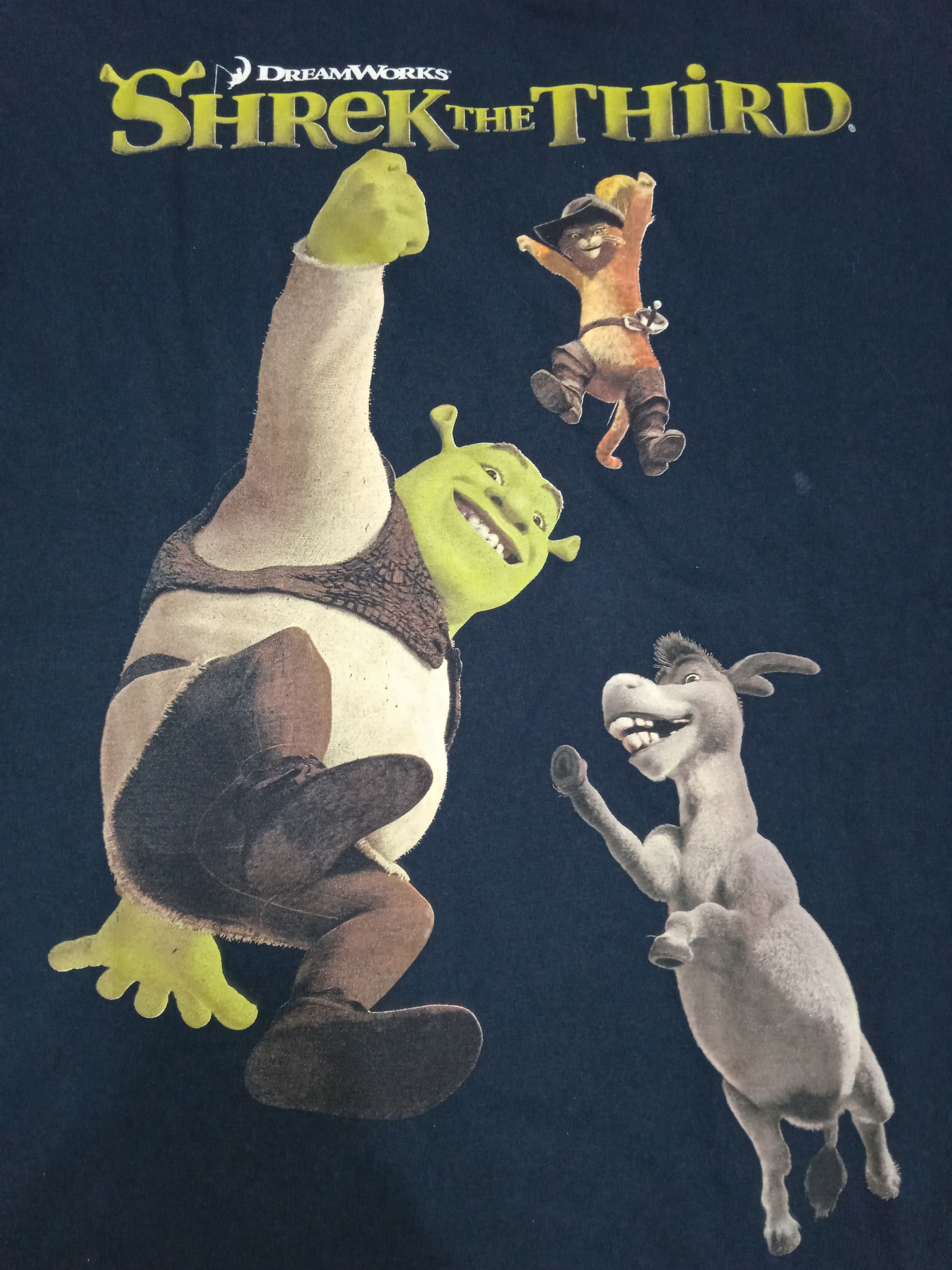Vintage Vintage 2000s Shrek the Third 2007 T Shirt Size US L / EU 52-54 / 3 - 4 Thumbnail