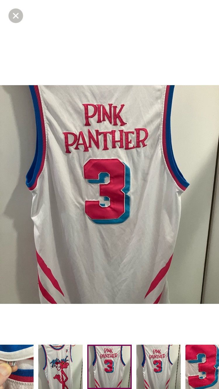 Other Pink Panther Miami wade Basketball Jersey tank top shirt XL Size US XL / EU 56 / 4 - 6 Thumbnail