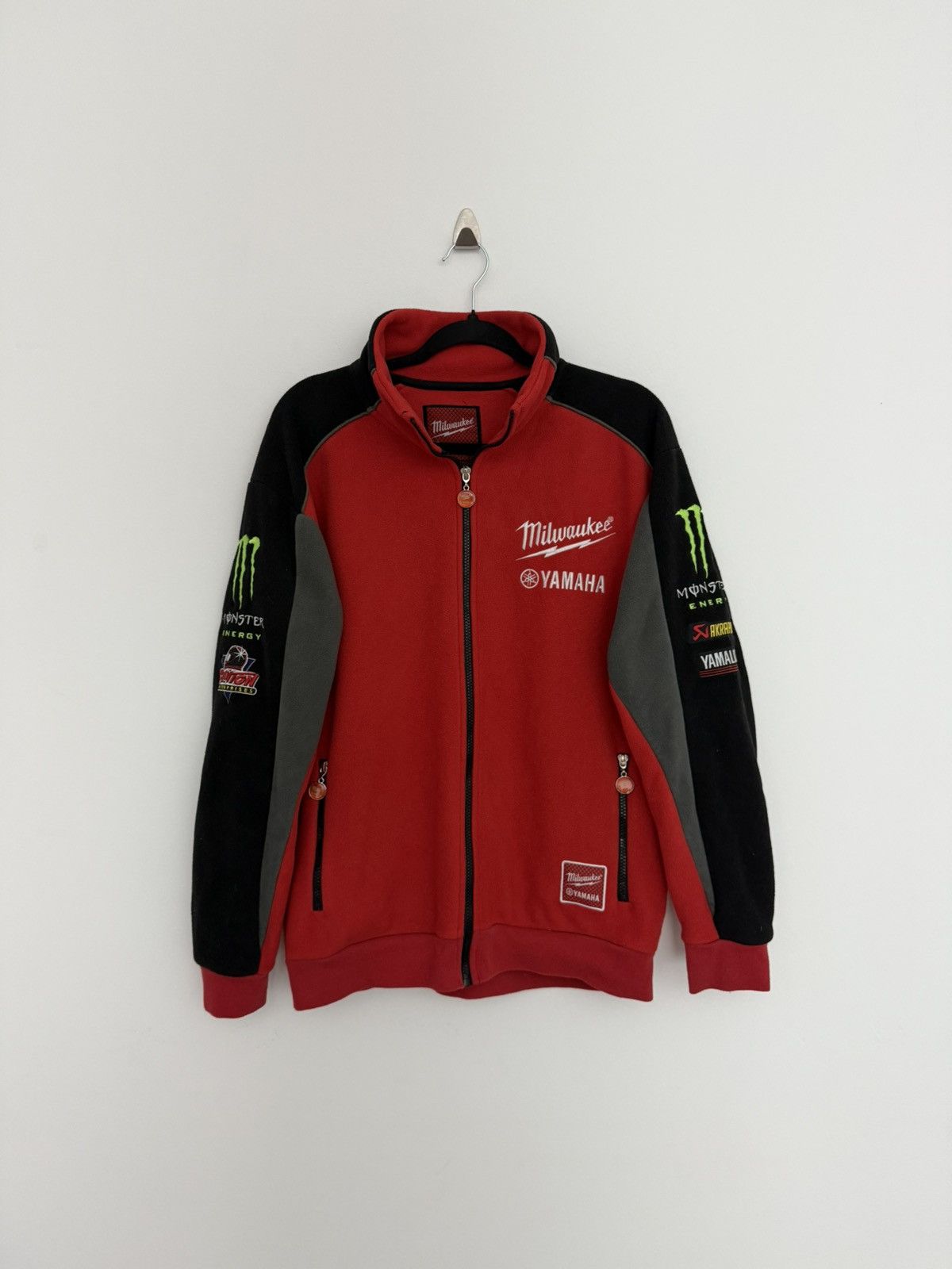 Yamaha Milwaukee Yamaha Monster Zip Racing Fleece Jacket Motocross Size US M / EU 48-50 / 2 - 1 Thumbnail