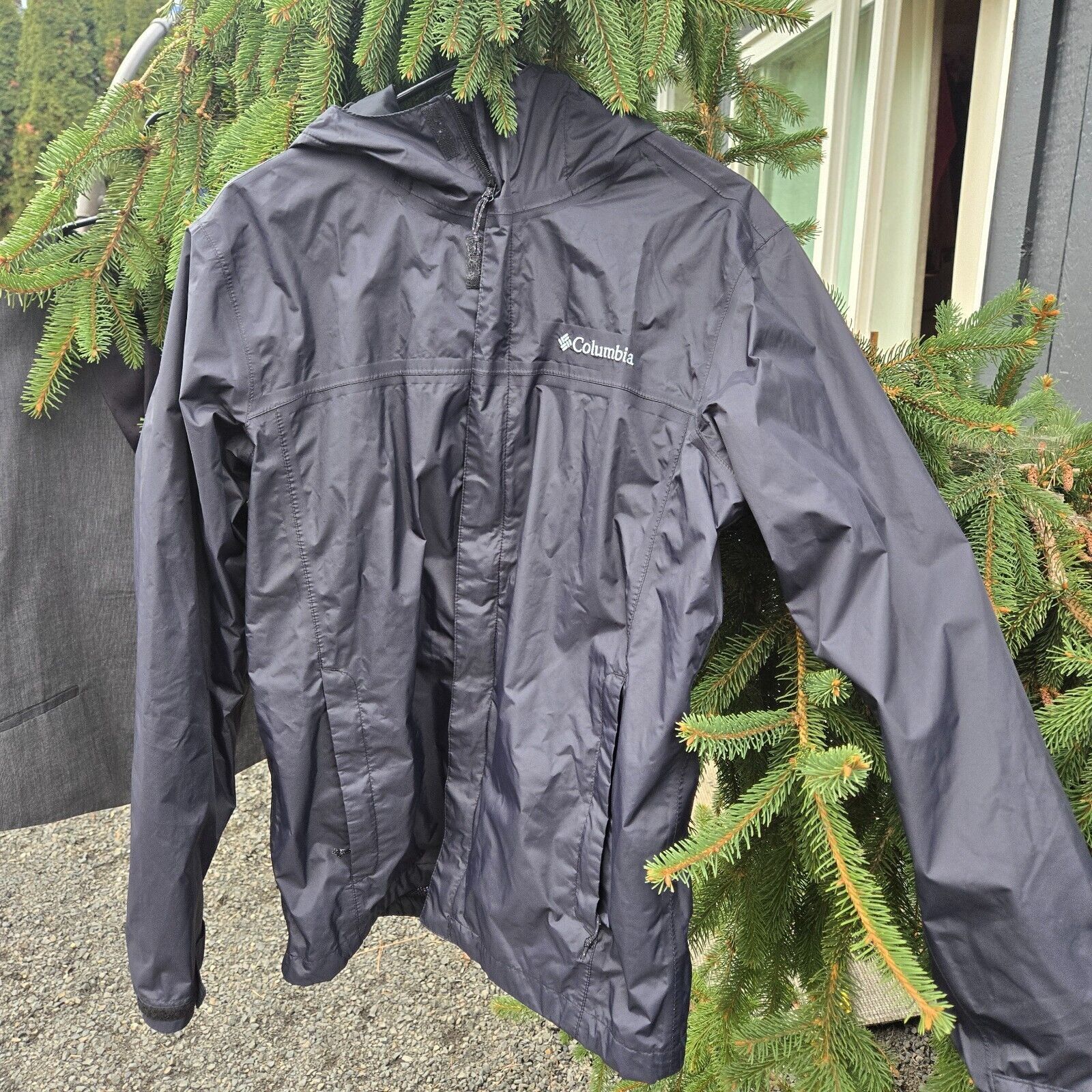 Columbia Columbia Men's M Omni Tech Black Jacket Hiking Camping C2 Size US M / EU 48-50 / 2 - 2 Thumbnail