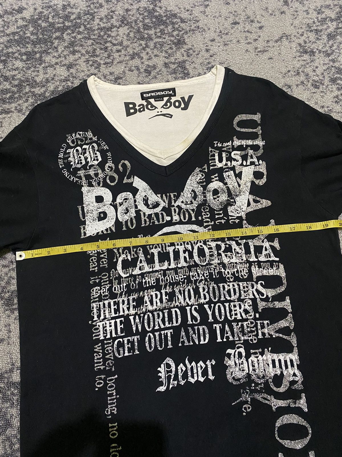 Hysteric Glamour × If Six Was Nine × Japanese Brand Y2k Bad boy ifsixwasnine tshirt Size US L / EU 52-54 / 3 - 8 Thumbnail