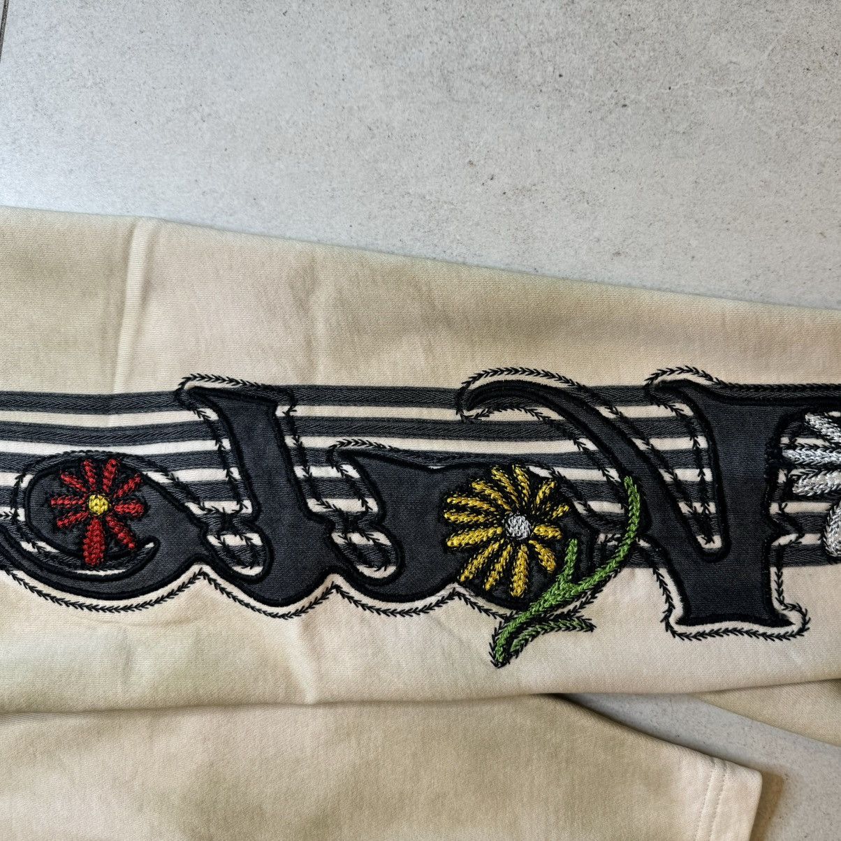 Vale Vale Forever Bone Garden Sweatpants SIZE MEDIUM Size US 34 / EU 50 - 4 Thumbnail