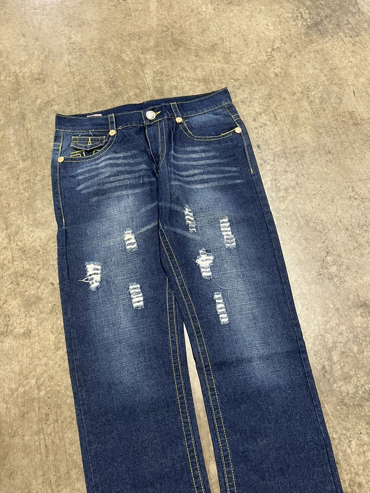 True Religion × Vintage True religion Billy super T vintage baggy fit denim rare Size US 36 / EU 52 - 9 Thumbnail