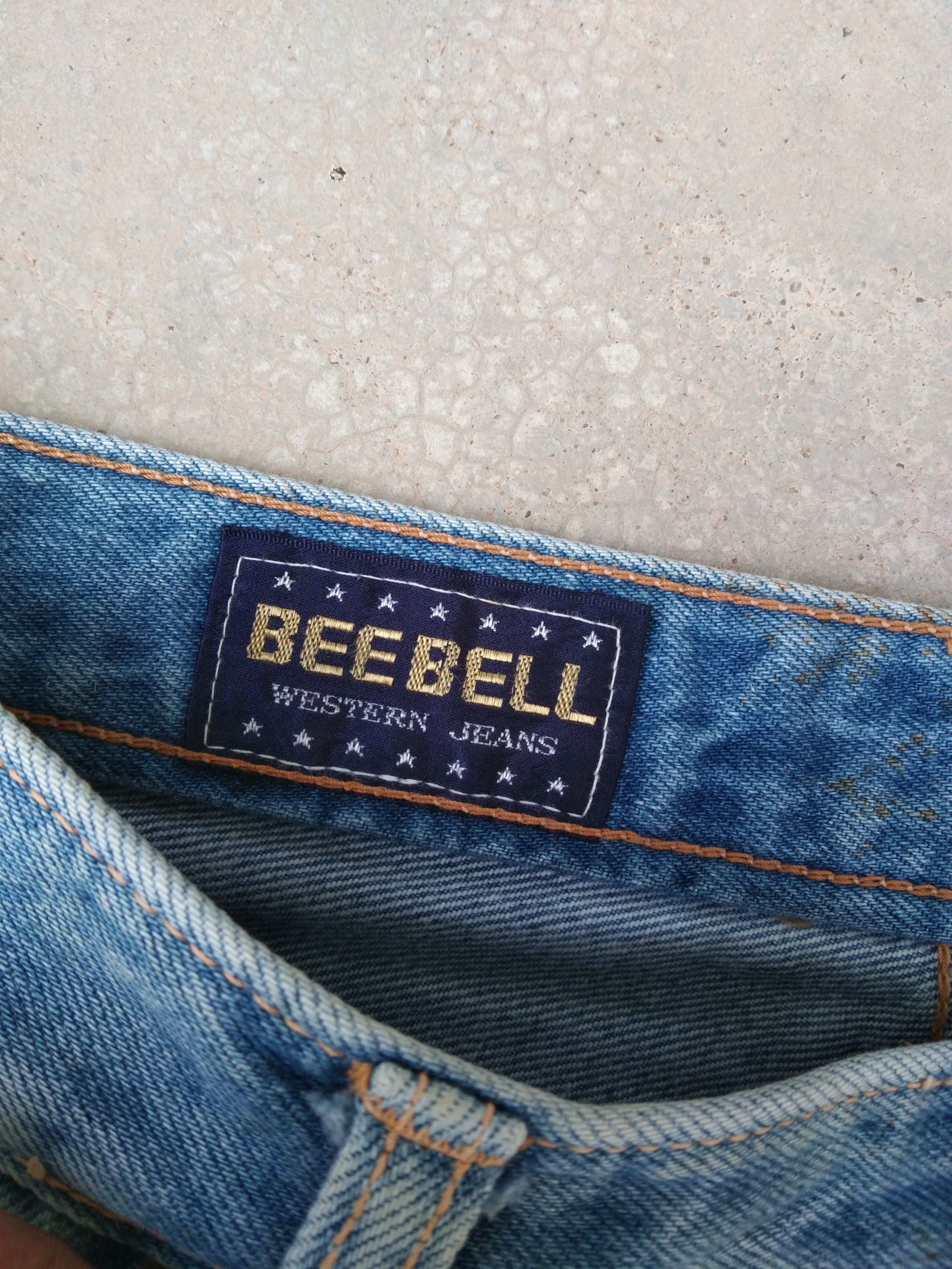 Japanese Brand Vintage BeeBell Japanese Jeans Workwear 30x29 Size US 30 / EU 46 - 7 Thumbnail
