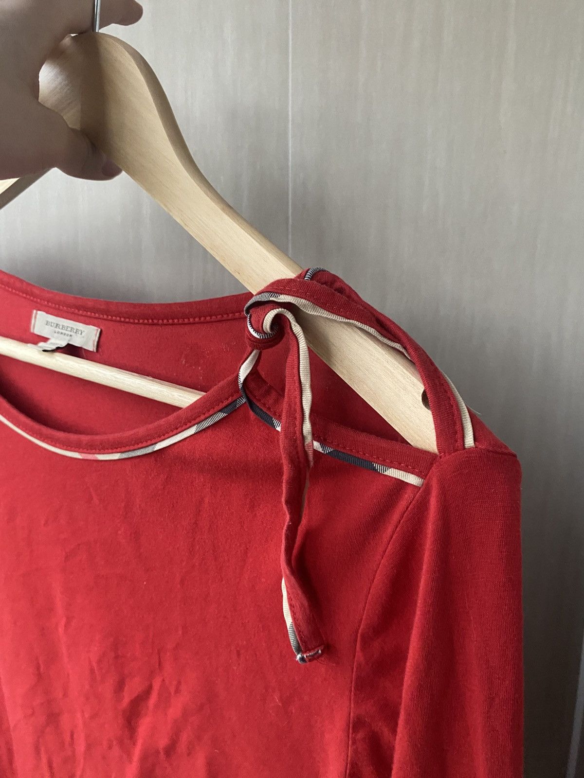 Burberry × Vintage Burberry Longsleeve Size M / US 6-8 / IT 42-44 - 3 Thumbnail
