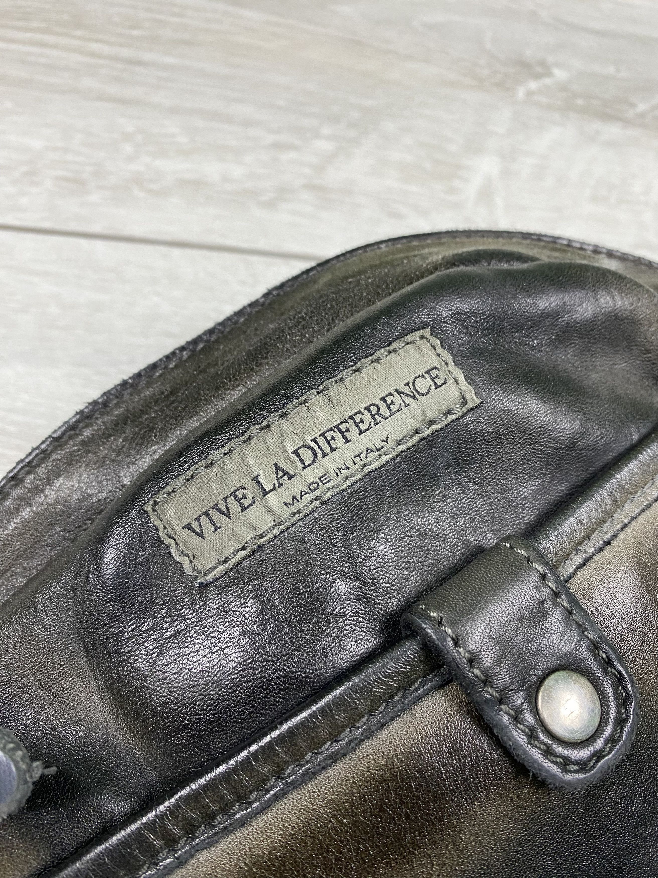 Other Rare Vive la difference messenger leather distressed bag Size ONE SIZE - 14 Thumbnail