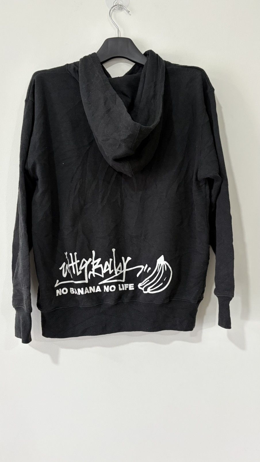 Japanese Brand Uittg baby cafe hoodie no banana no life Size US M / EU 48-50 / 2 - 3 Thumbnail