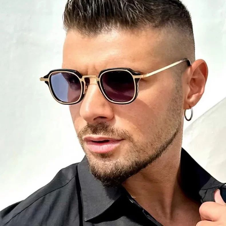Electric Visual Dark Street ins style custom avant-garde sunglasses Size ONE SIZE - 4 Thumbnail