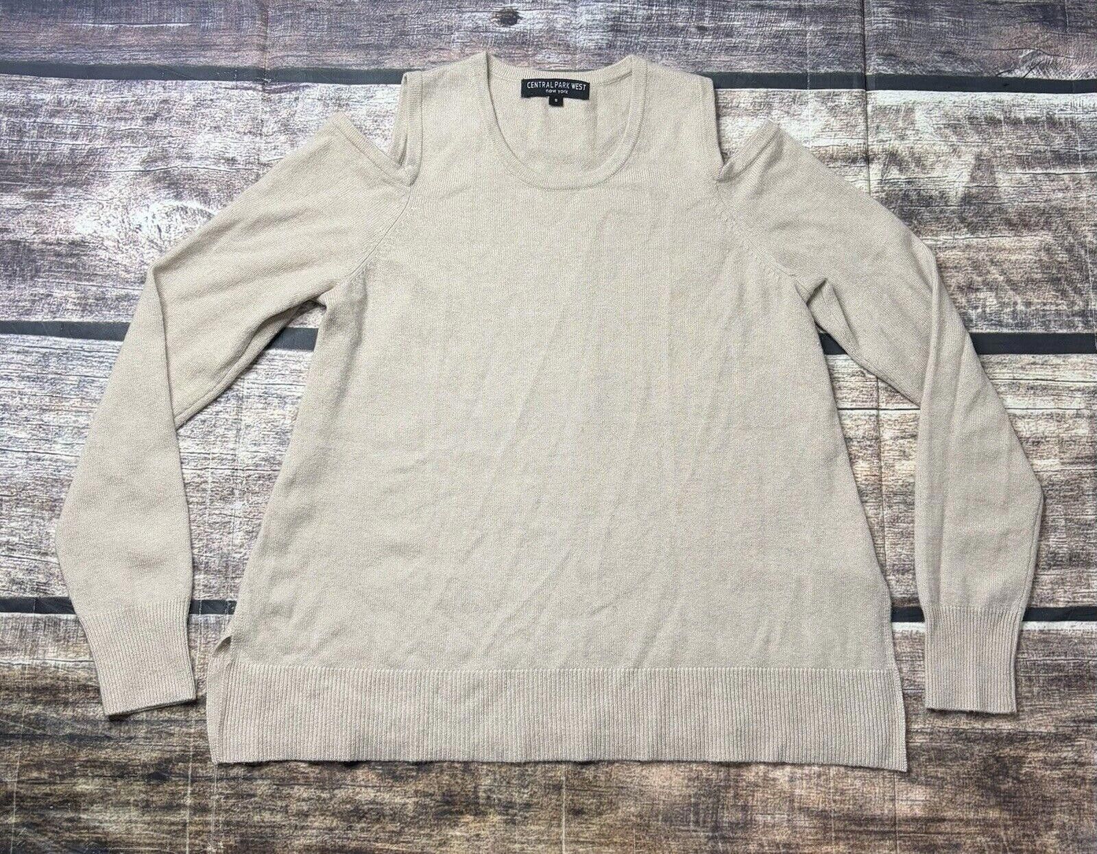 Other Central Park West Cashmere Sweater Women Small Cold Shoulder Size S / US 4 / IT 40 - 1 Thumbnail