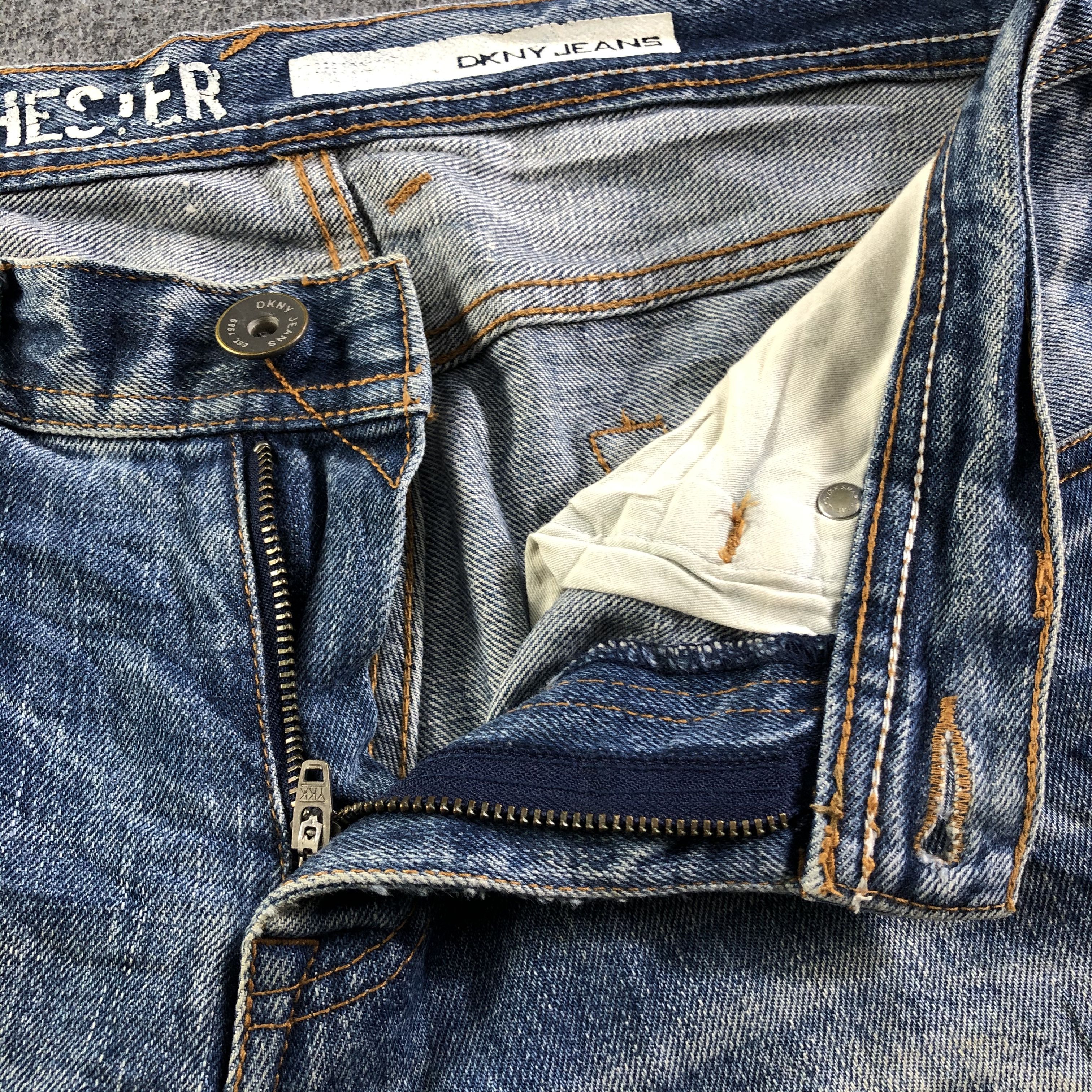 DKNY × Vintage Vintage DKNY Jeans-J3763 Size US 34 / EU 50 - 8 Thumbnail