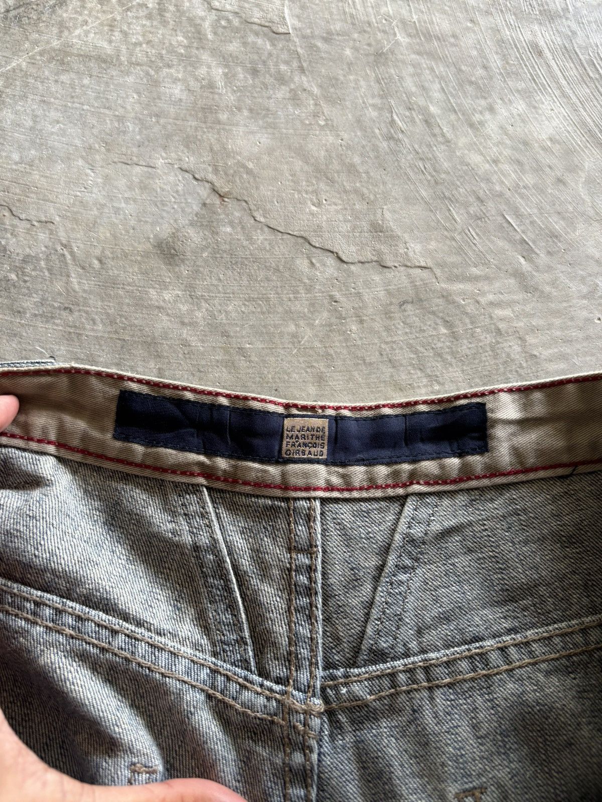 Designer × Marithe + Francois Girbaud vintage MARITHE FRANCOIS GIRBAUD MFG baggy jeans side pocket Size US 39 - 5 Thumbnail