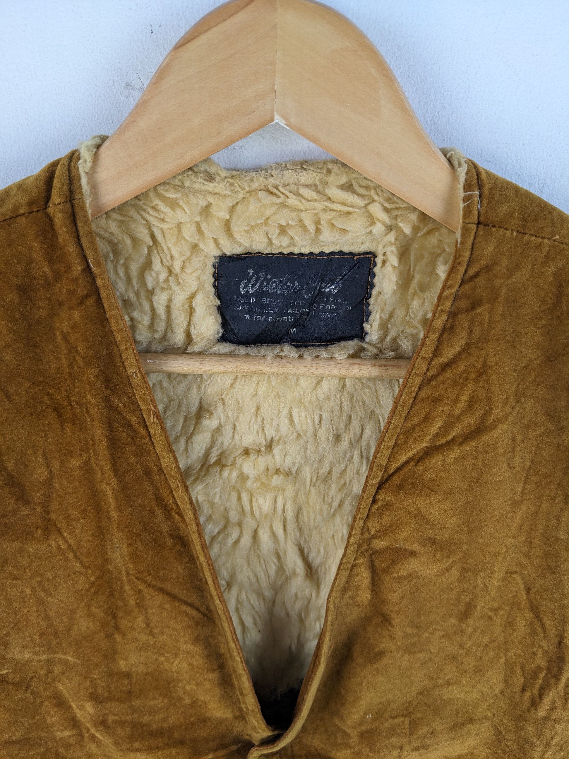 Japanese Brand × Velvet × Vintage Vintage Velvet Vest Lining Sherpa Snap Button Size US M / EU 48-50 / 2 - 6 Thumbnail