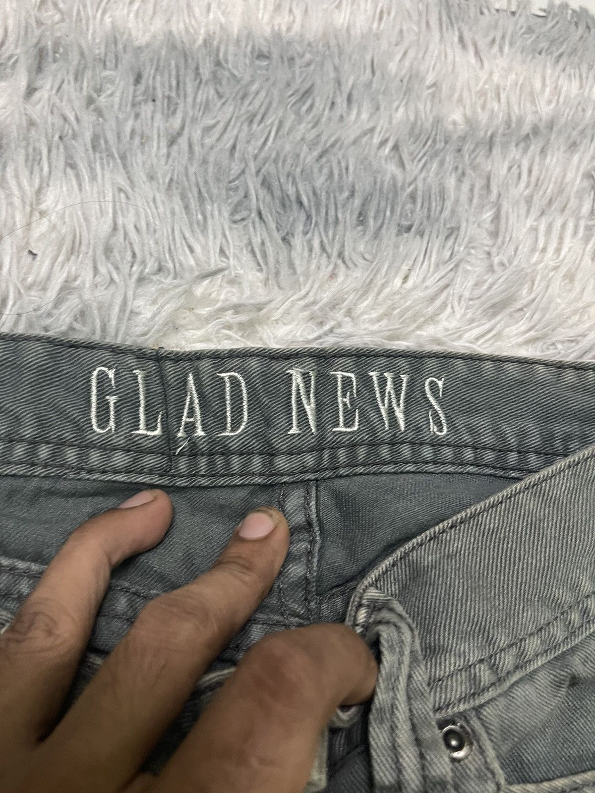 If Six Was Nine 2000s IFSIXWASNINE INSPIRED BRAND GLAD NEWS RARE FLARE Size US 29 - 9 Thumbnail