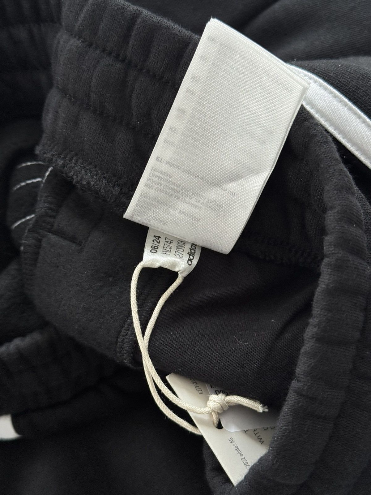 Adidas Unisex Adidas Balenciaga Style baggy Cotton Track Sweatpants Size US 33 - 9 Thumbnail