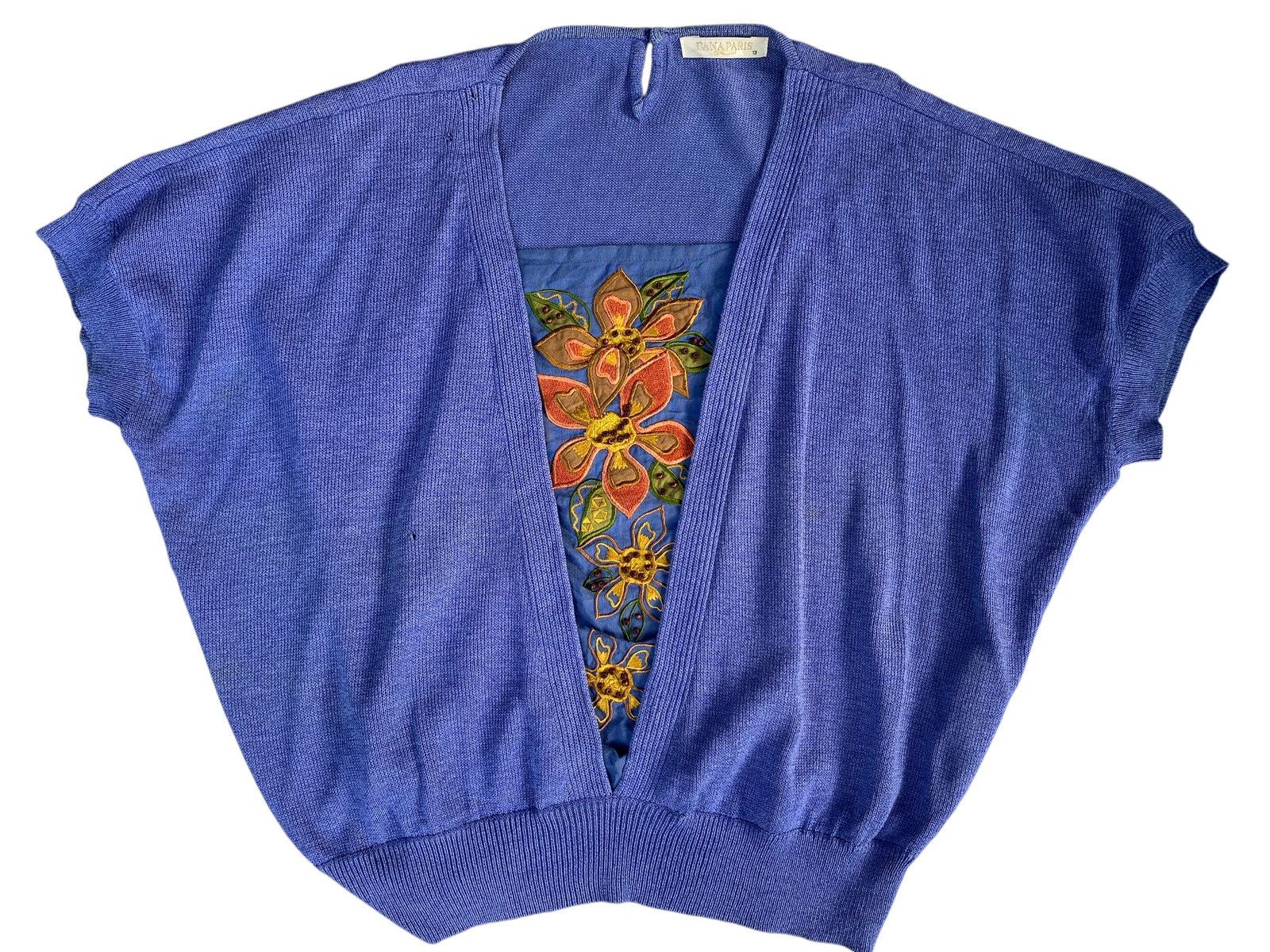 Japanese Brand × Vintage Vtg Dana Paris Knitwear Japanese Brand Size US L / EU 52-54 / 3 - 1 Thumbnail