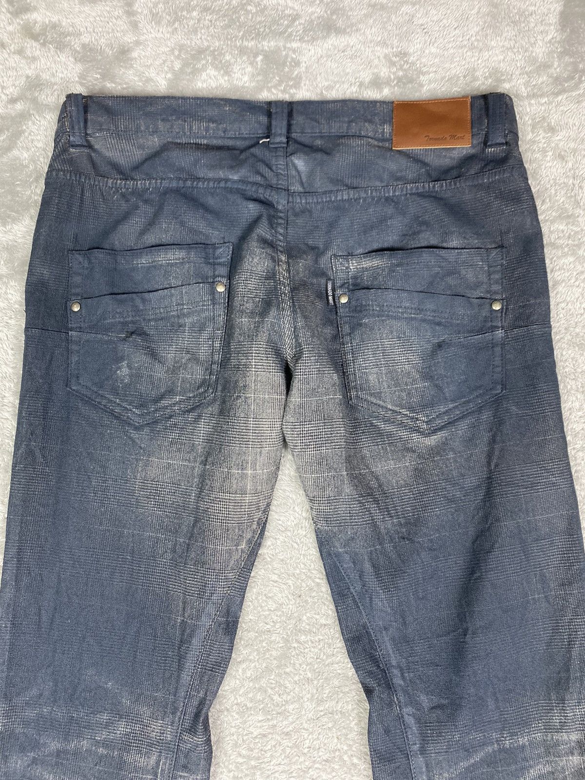 Tornado Mart Tornado Mart Shadow Plaid Pants. S0283 Size US 32 / EU 48 - 11 Thumbnail