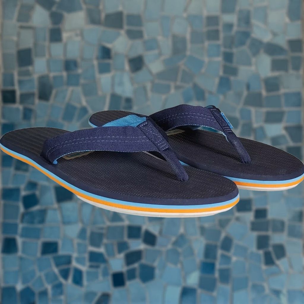 Vintage Hari Mari Dunes Flip Flop Sandal Blue Men's US 11 Size ONE SIZE - 1 Thumbnail