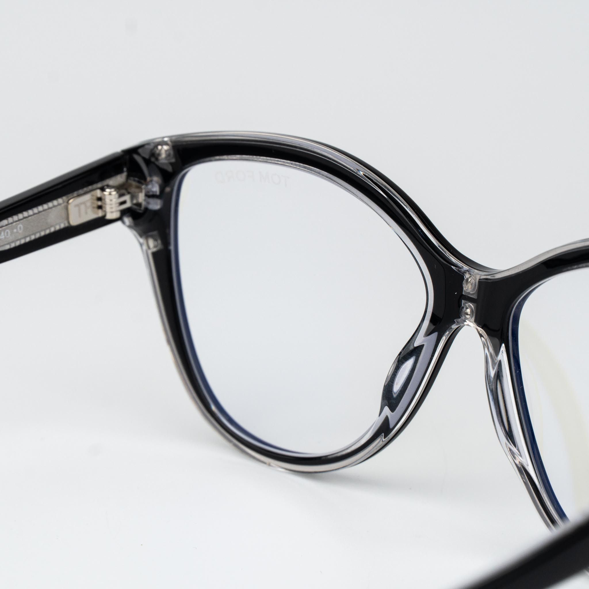 Tom Ford Tom Ford Woman Eyeglasses Cat Eye FT5954-B 003 NEW AUTHENTIC Size ONE SIZE - 7 Thumbnail